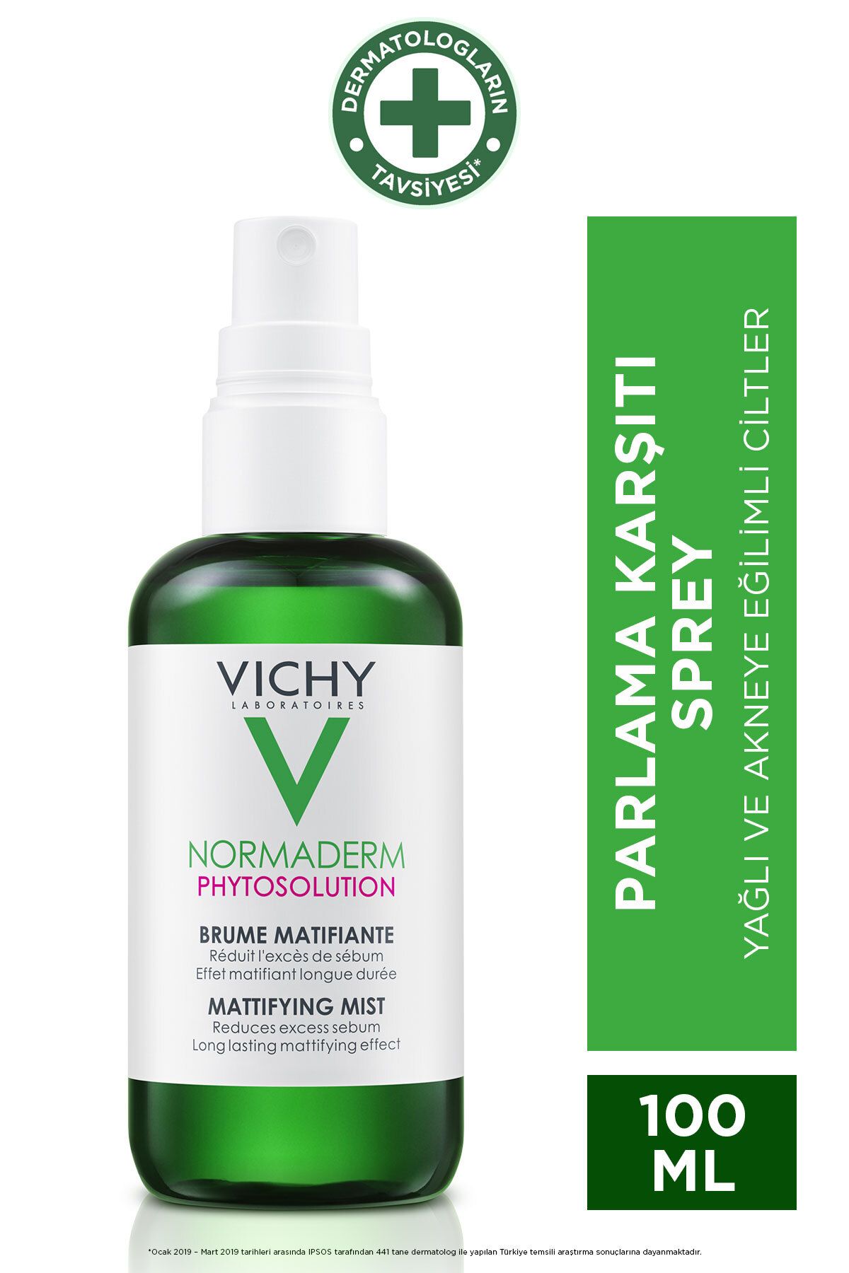 Vichy Normaderm Phytosolution Parlama Karşıtı Sprey 100 ml