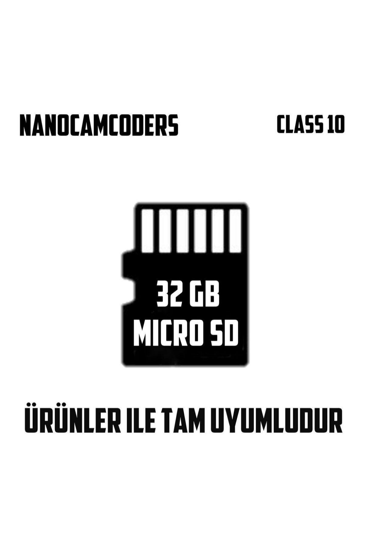 Nanocamcoders 32gb micro SD kart ( cihazlar ile tam uyumlu )