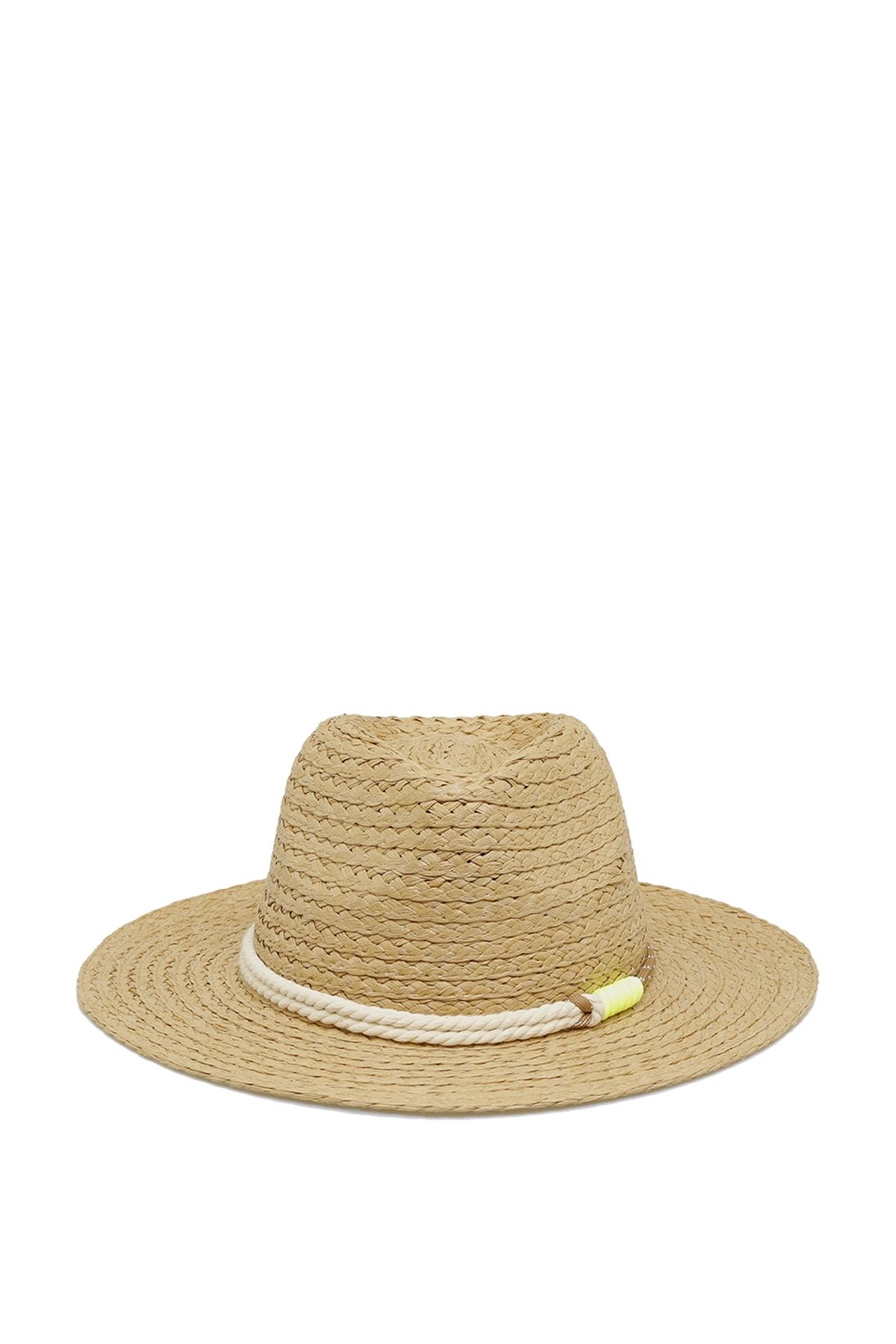 Butigo RIBBON STRAW HAT-W 4FX Kum Kadın Hasır Şapka