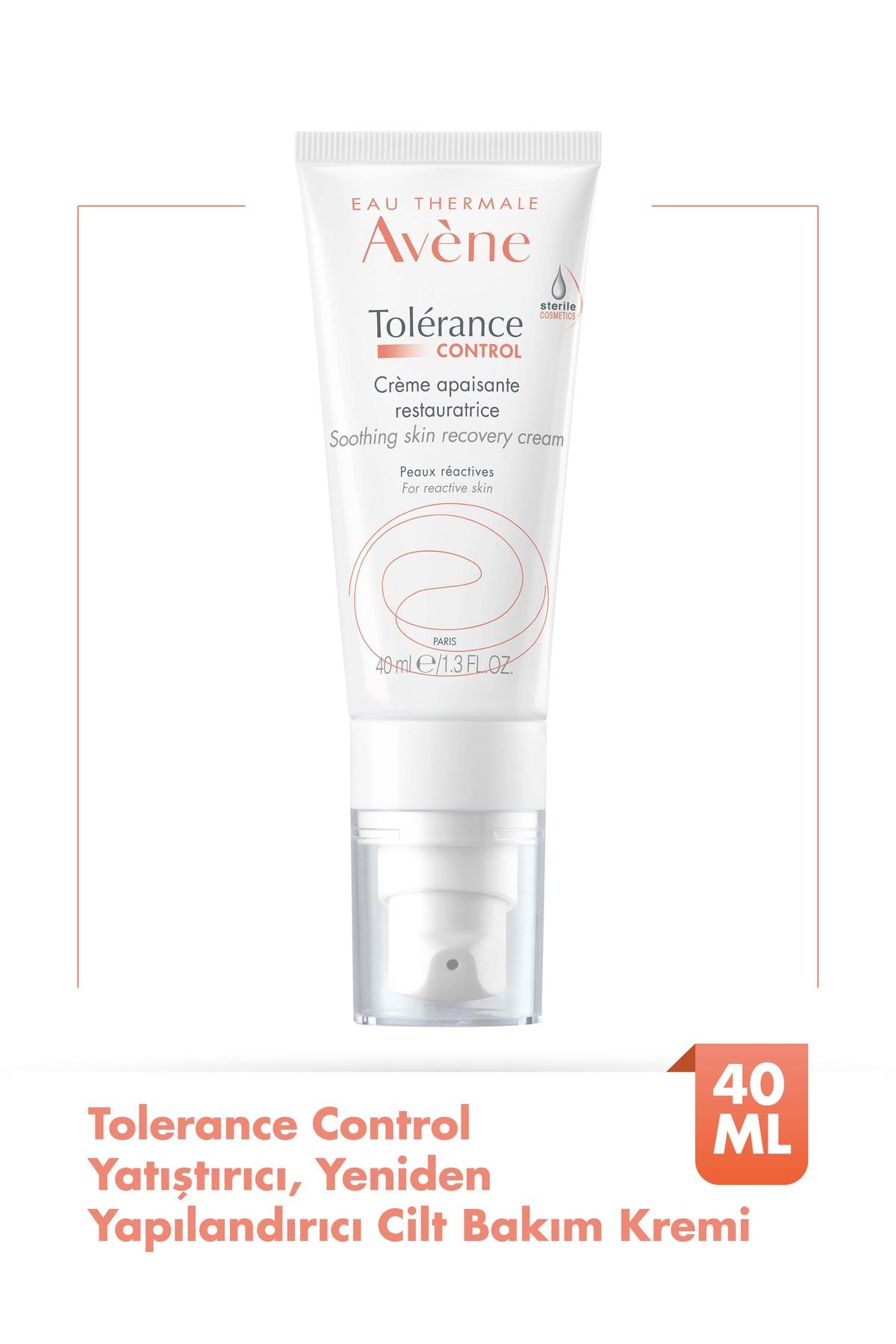 Avene Tolerance Control Yatıştırıcı ve Yeniden Yapılandırıcı Cilt Bakım Kremi 40 ml