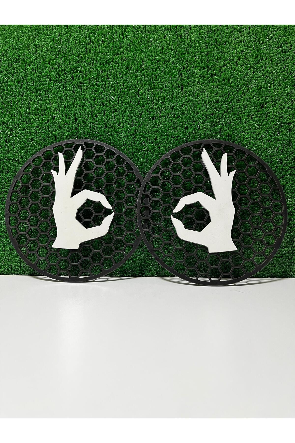 TREND 20CM Midrange Kapağı Ahşap Mdf Hoparlör Koruma Kapağı