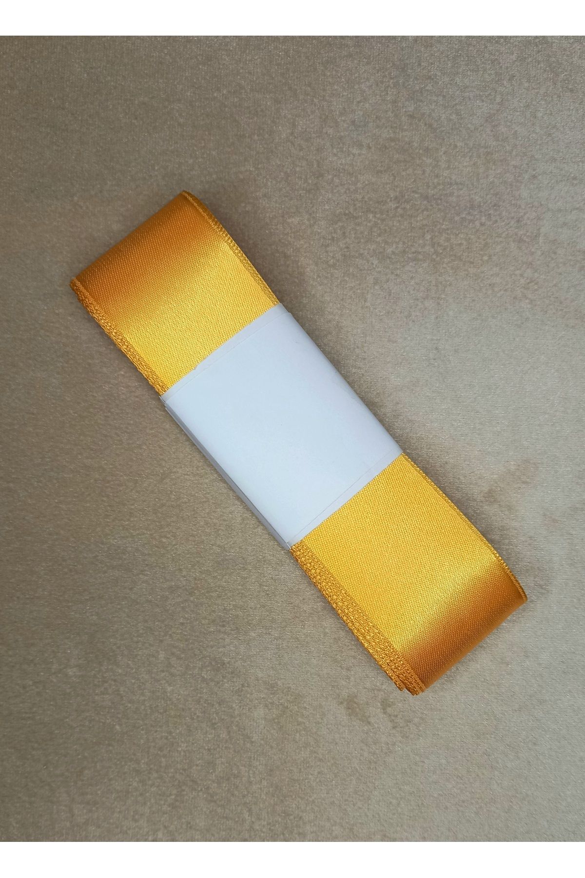 yörük tuhafiye 4 Cm Gold Sarı Saten Kurdele 10 Metre Bir Top,saten,seten, Kurdele,kurdale 4 Cm Saten Kurdela
