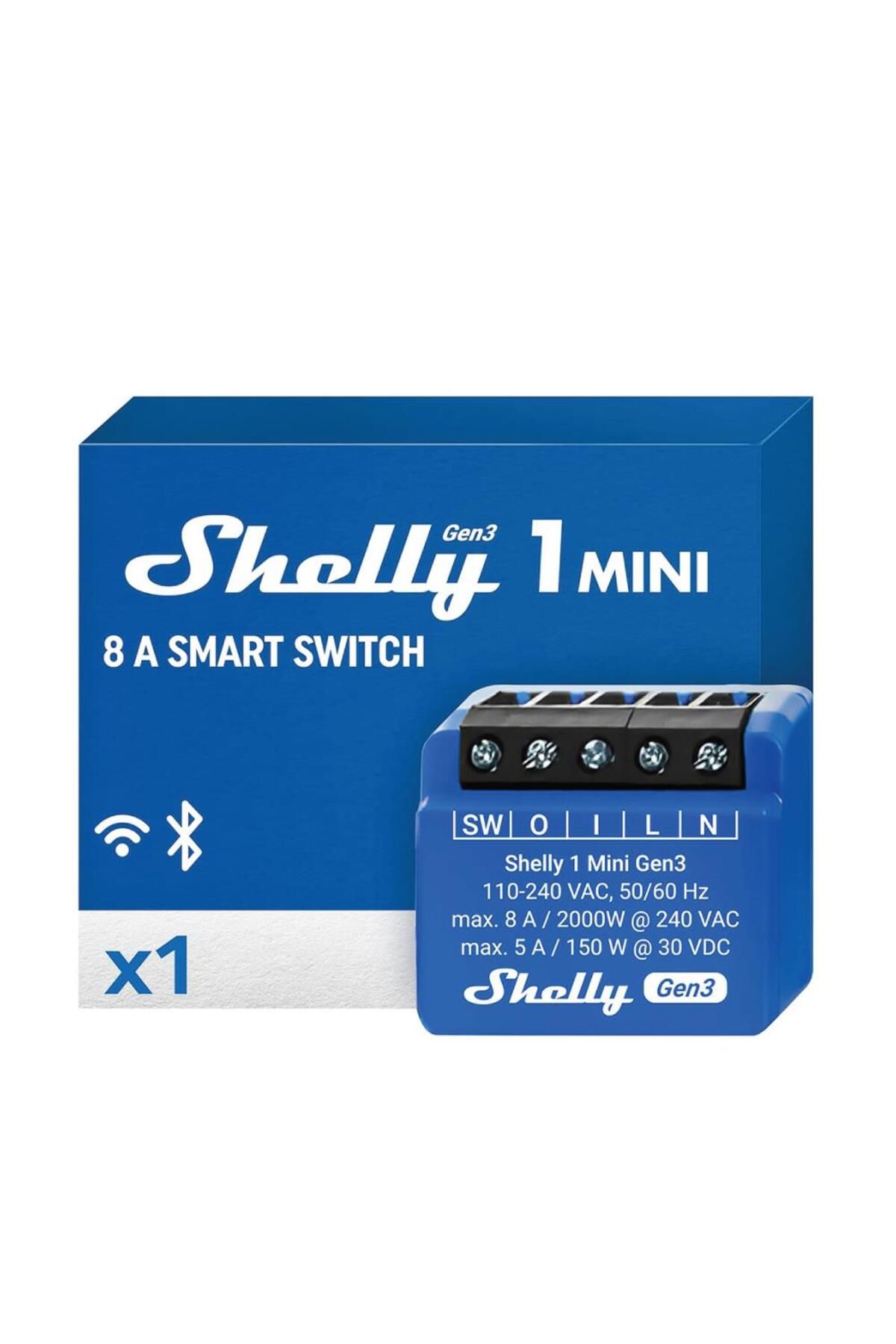 Shelly 1 Mini Gen3 Akıllı Röle