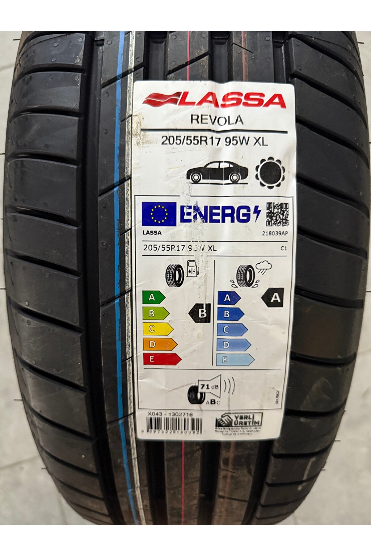 / 205/55R17 (REVOLA) 2025 YAZ LASTİĞİ