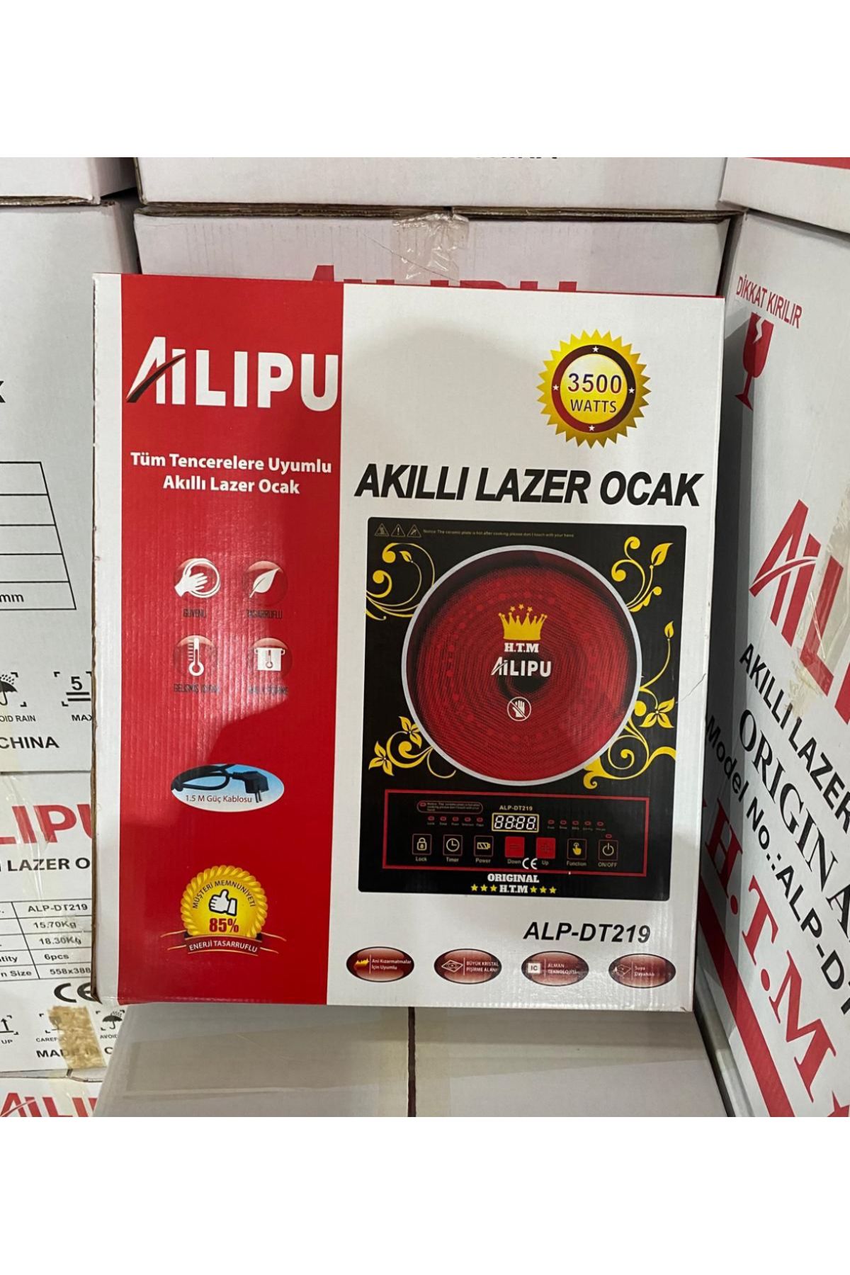 Genel Markalar -lazer Dokunmatik Lazer Elektirikli 3500 Watt Ocak