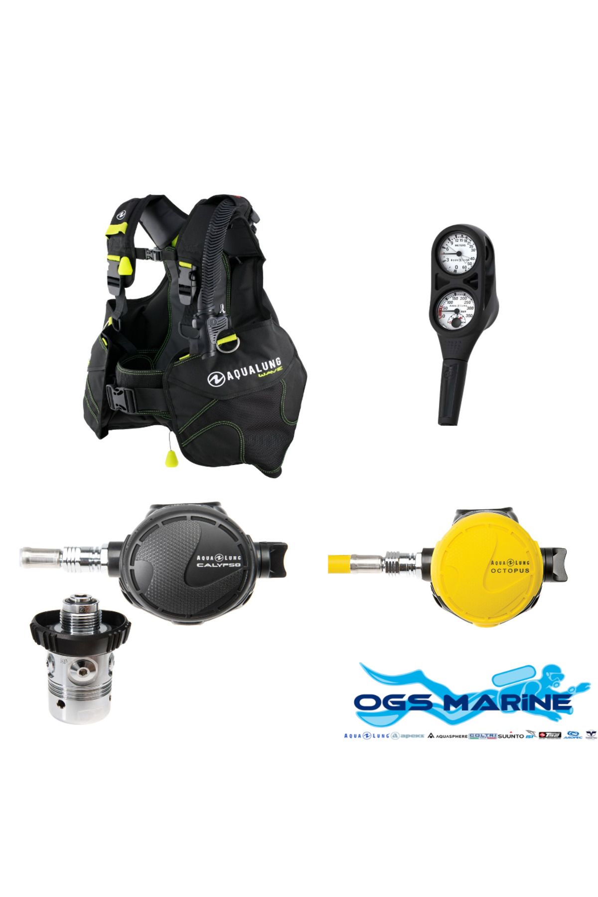 Aqua Lung CALYPSO REGÜLATÖR& BC SET