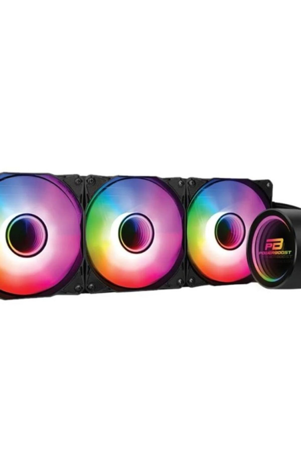 Power Boost Powerboost Alpha 360b Argb Fanlı 360mm (LGA1700-AM4-AM5) Uyumlu Sıvı Soğutma Sistemi (SİYAH)