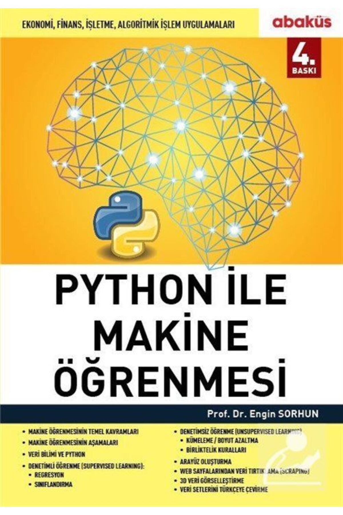 Abaküs Yayınları Python Ile Makine Öğrenmesi