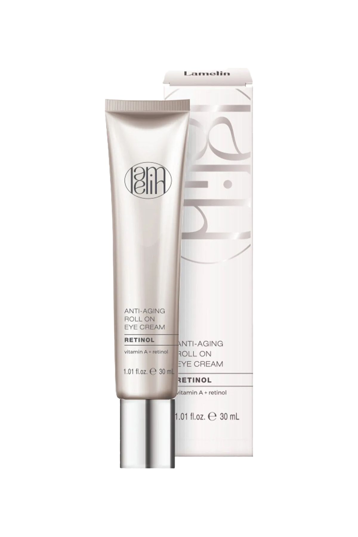 Lamelin Milia ve Leke Karşıtı 3'lü Masaj Başlıklı Retinol Göz Kremi Lamelin Roll On Retinol Eye Cream
