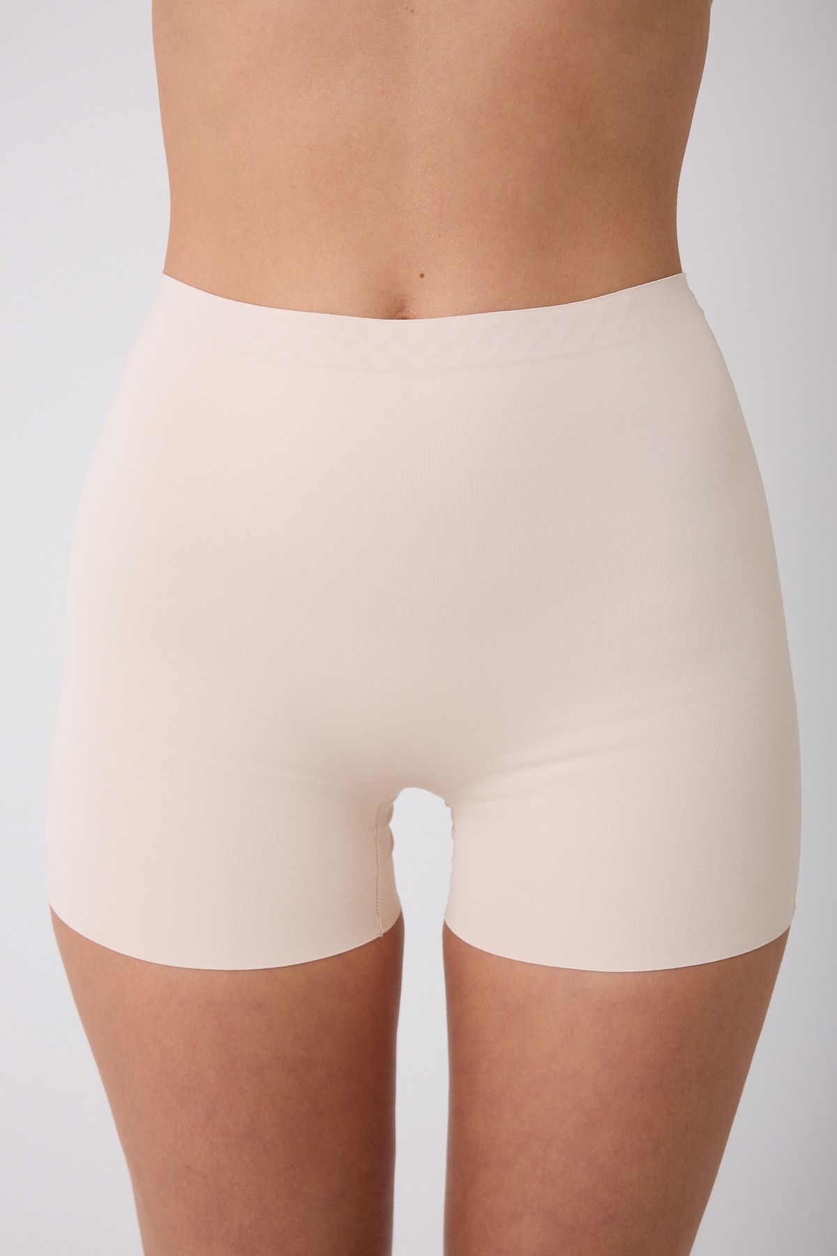 BLOOMFIT Lazer Kesim Inceltici Şort Boxer Korse Silikonlu
