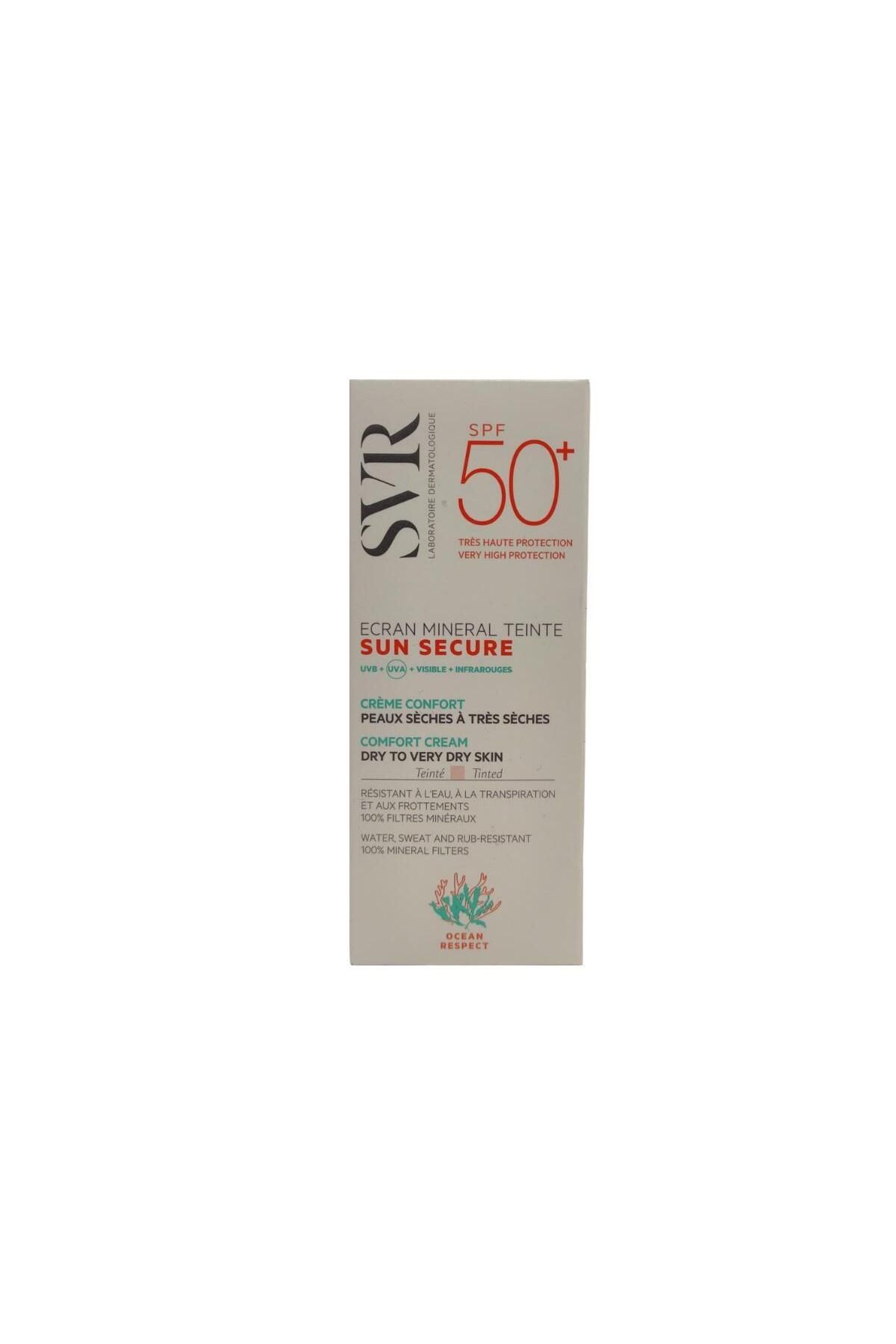 SVR Sunsecure Ecran Mineral Renkli Spf50+ Güneş Kremi (kuru Ve Çok Kuru Ciltler) 50ml