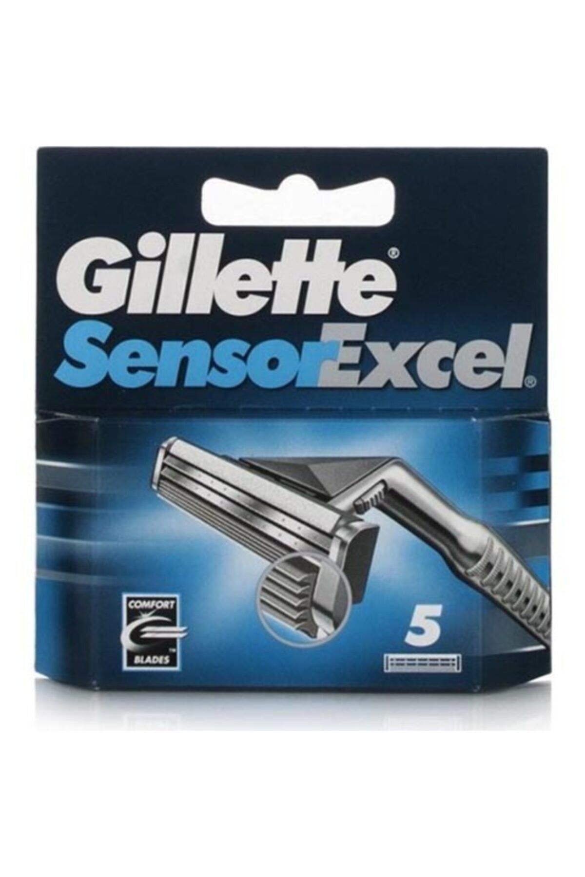 Gillette Sensor Excel 5'li Yedek Tıraş Bıçağı Başlığı