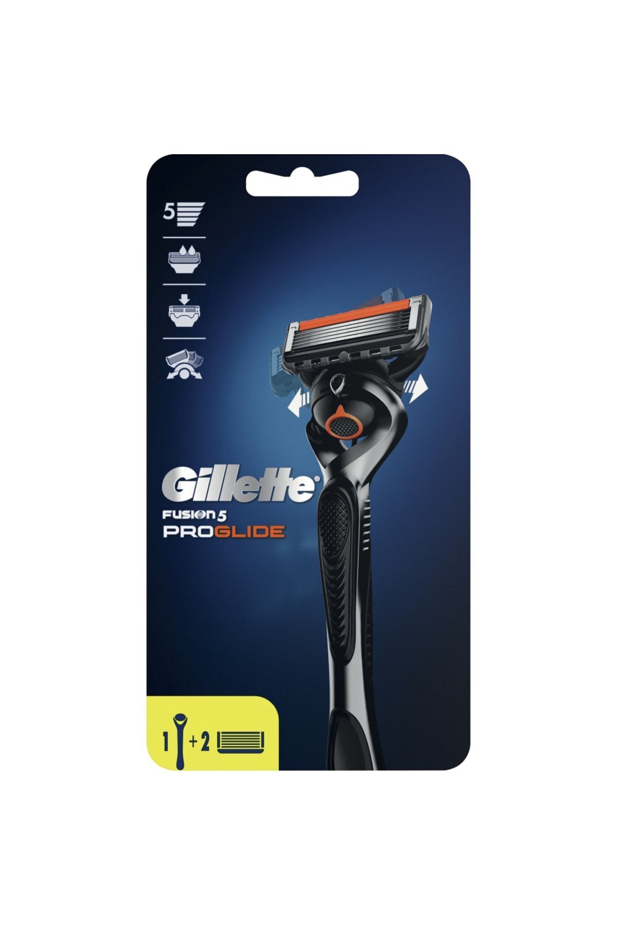 Gillette Fusion5 Proglide Tıraş Makinesi + 2 Yedek Başlık