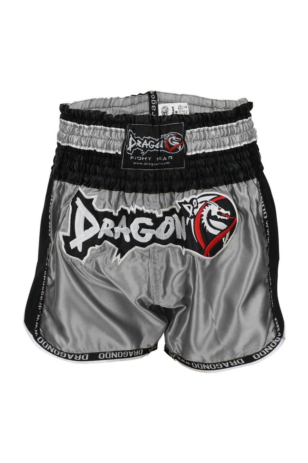 Dragondo MT3075 Retro NEO Muaythai Şortu Gri