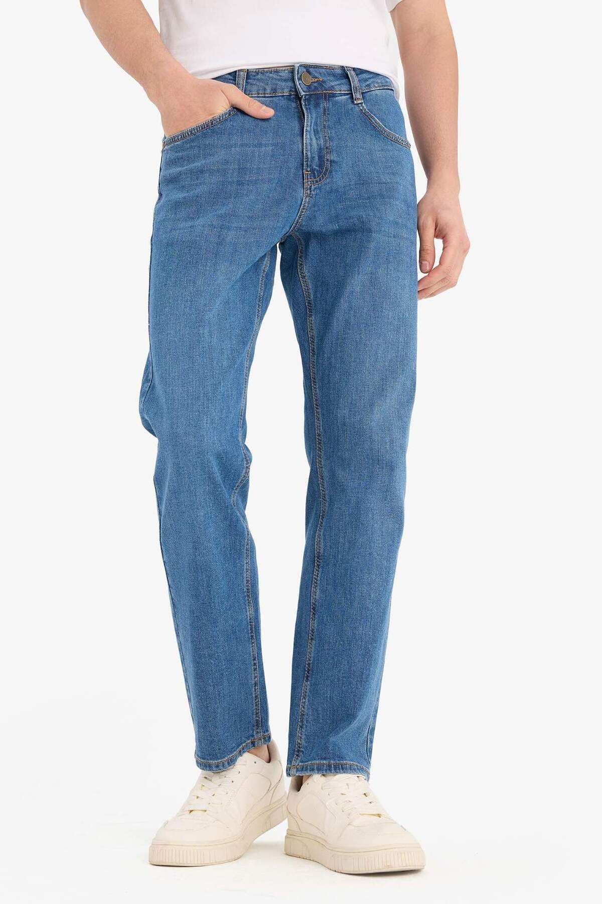 Defacto Sergio Regular Fit Normal Bel Boru Paça Jean Pantolon A6948AX25SP