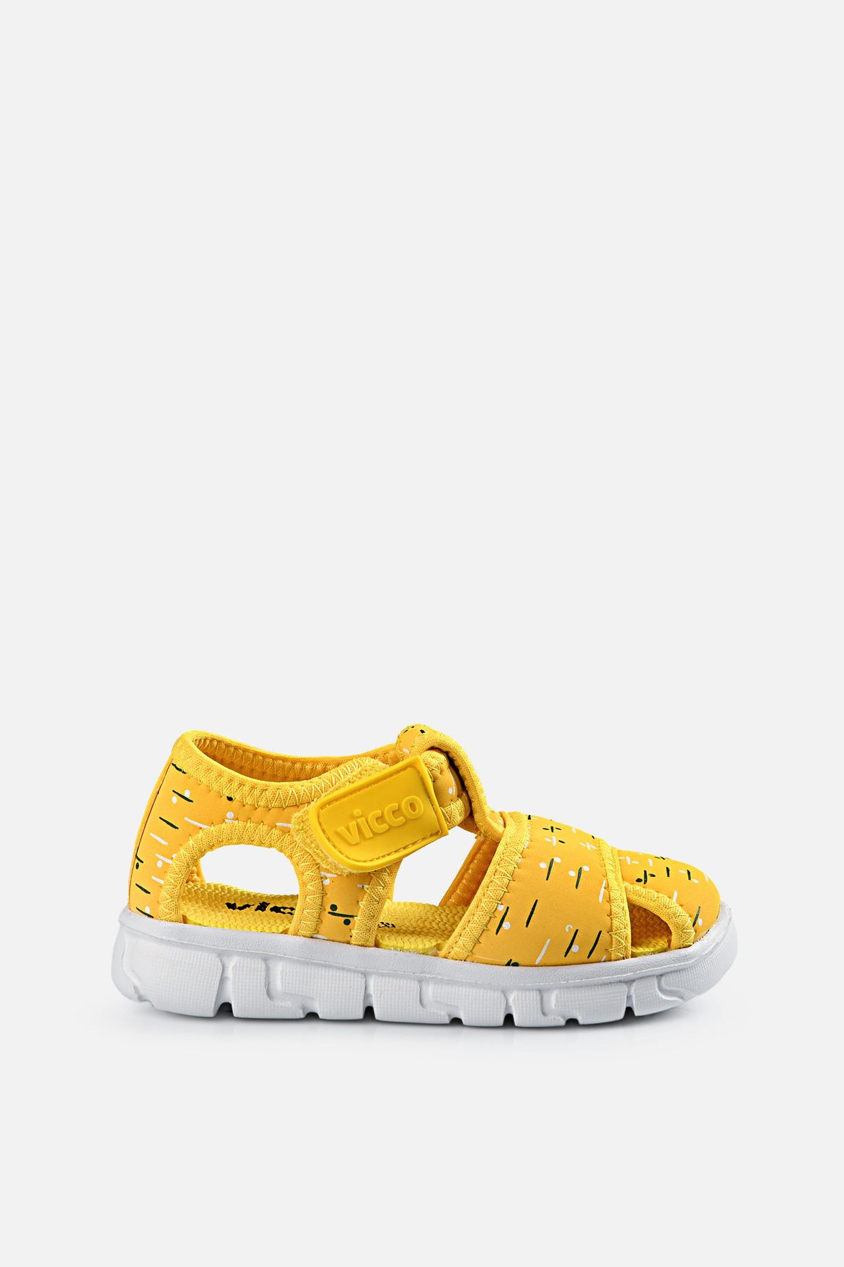 Vicco Bumba Iı Hafif Unisex Bebek Sarı Sandalet