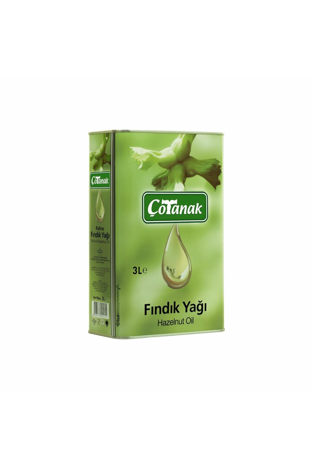 Çotanak 3 Lt Fındık Yağı