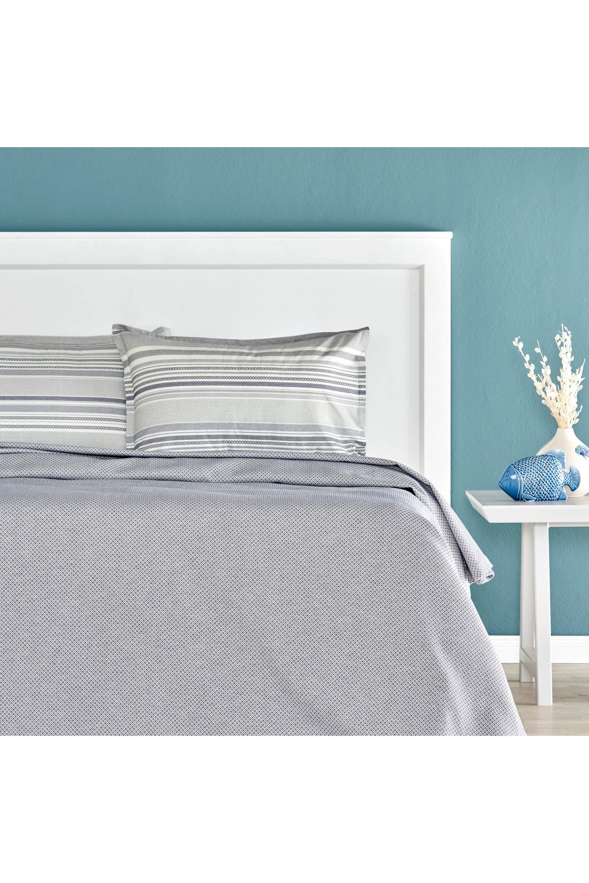 Taç Soho Çift Kişilik Softly Set Mavi