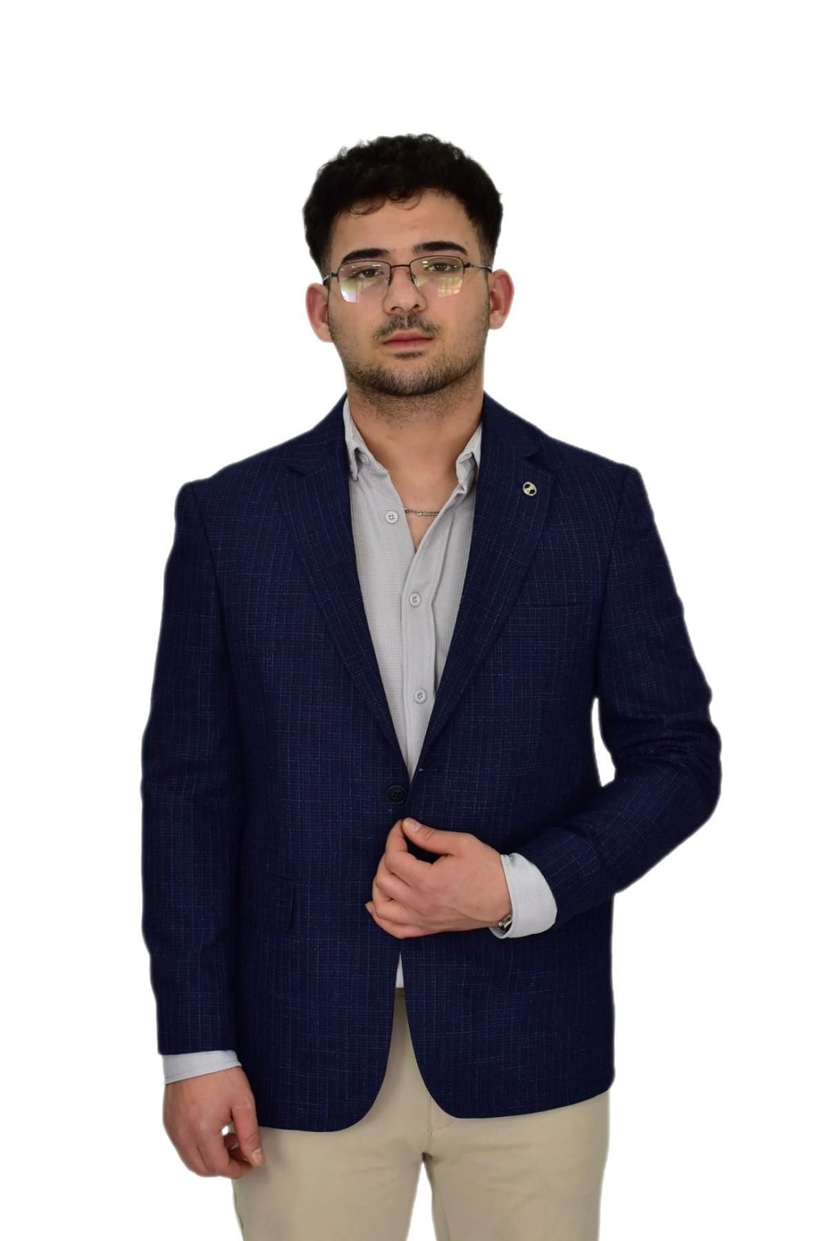 Suitmen Erkek Tek Spor Ceket 4 Drop BGL-ST04475