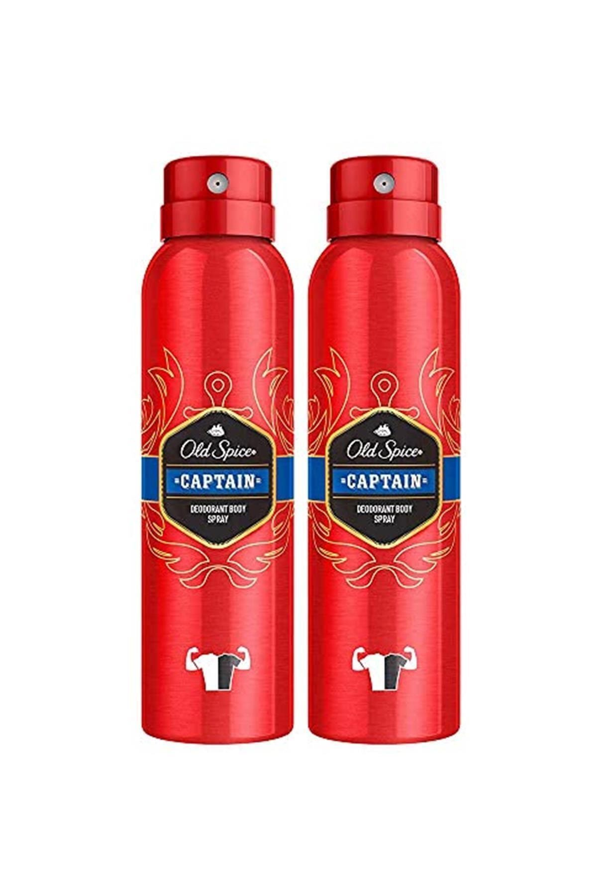 Old Spice Deodorant Captain Black & White X2 Adet