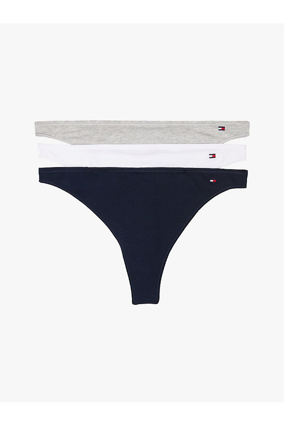 Tommy Hilfiger 3 PACK DIPPED THONG (EXT SIZE)