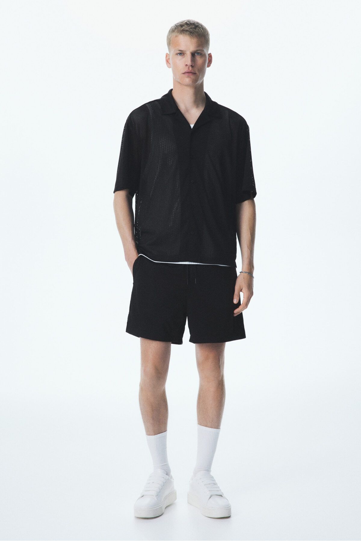 H&M File Şort Regular Fit