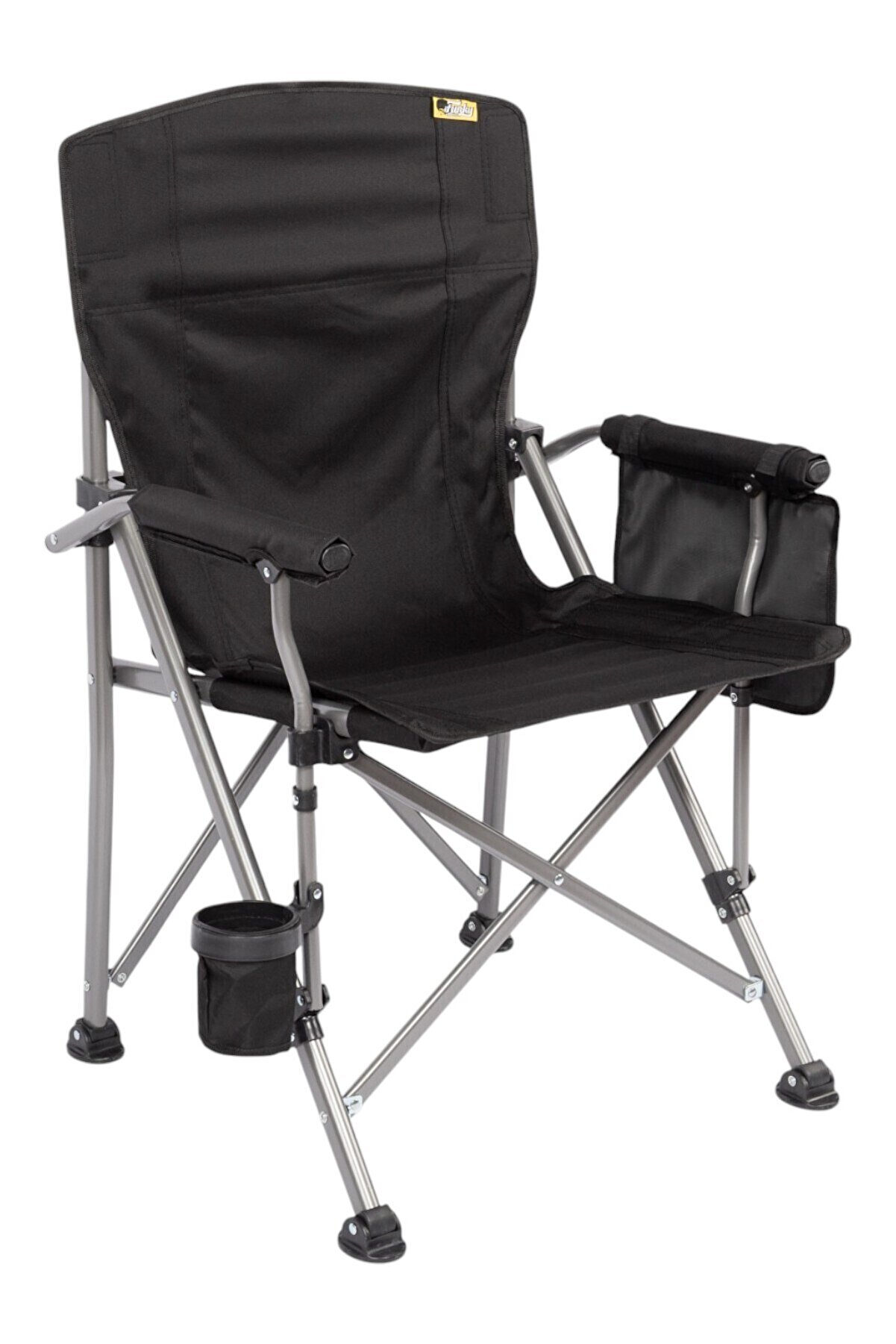 Funky Chairs River Side Katlanabilir Kamp Sandalyesi - Siyah | Doğada Konfor