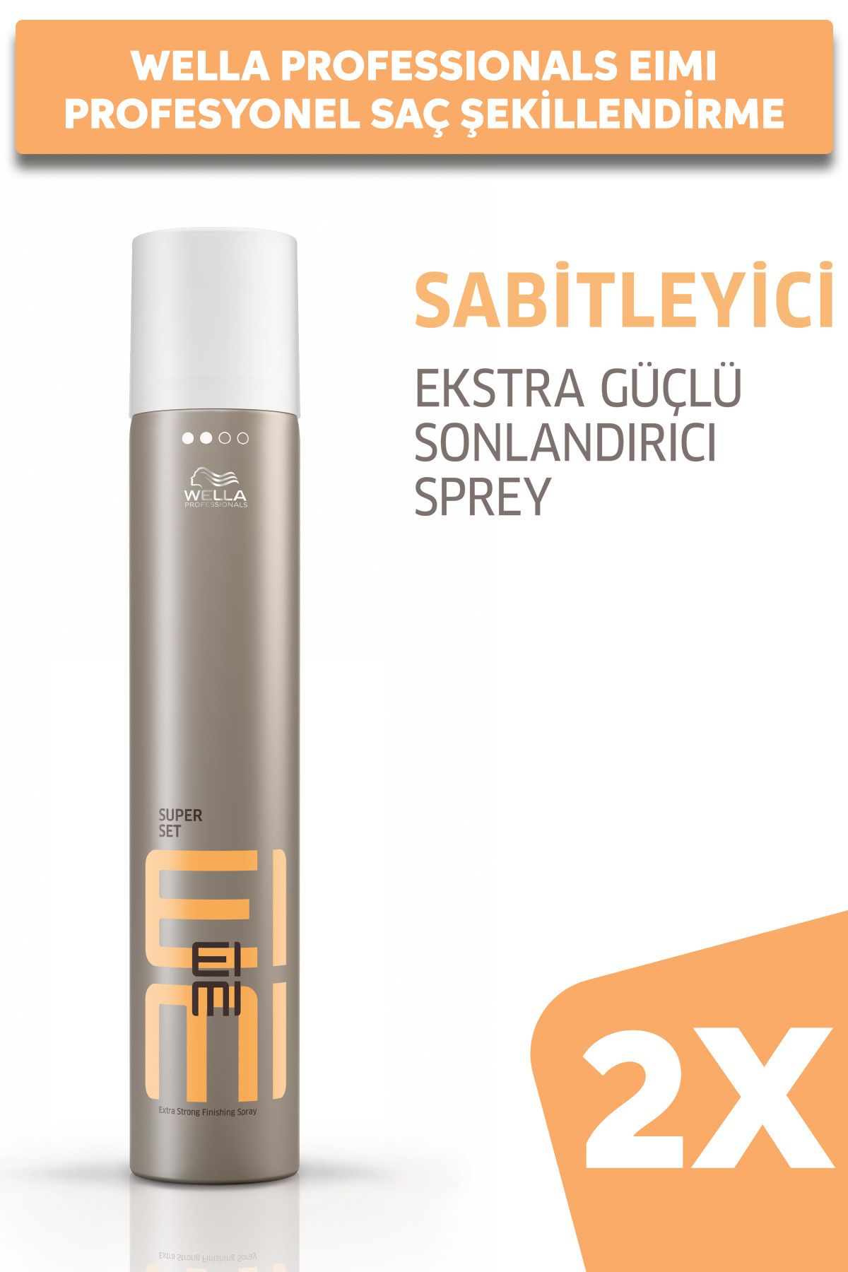 Wella Professionals Eimi Dry Me Volumizing Dry Shampoo 180 ml Profesyonel Saç Şekillendirme x2 Set