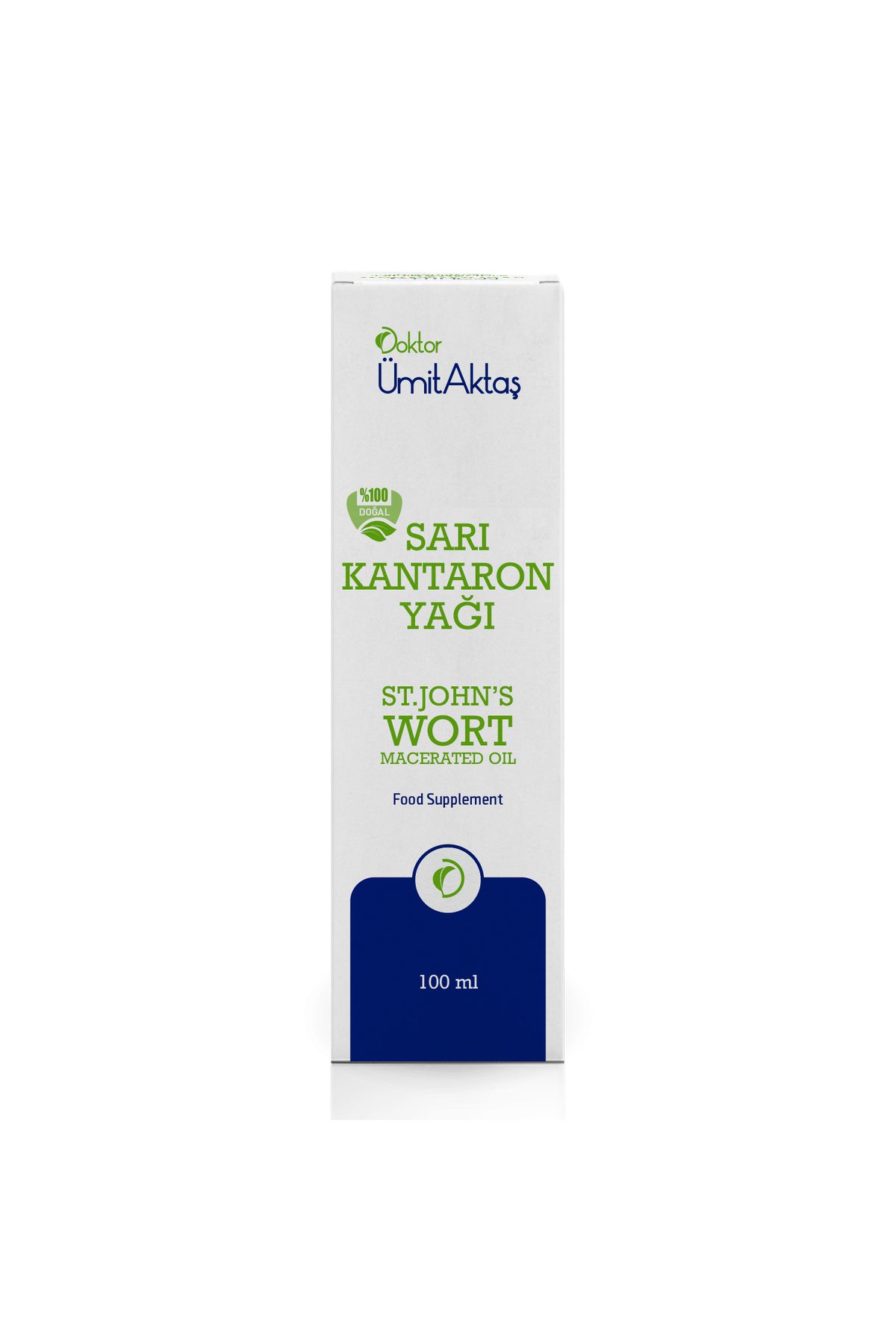 Dr. Ümit Aktaş Sarı Kantoron Yağı 100ml (cam şişede-içilebilir)