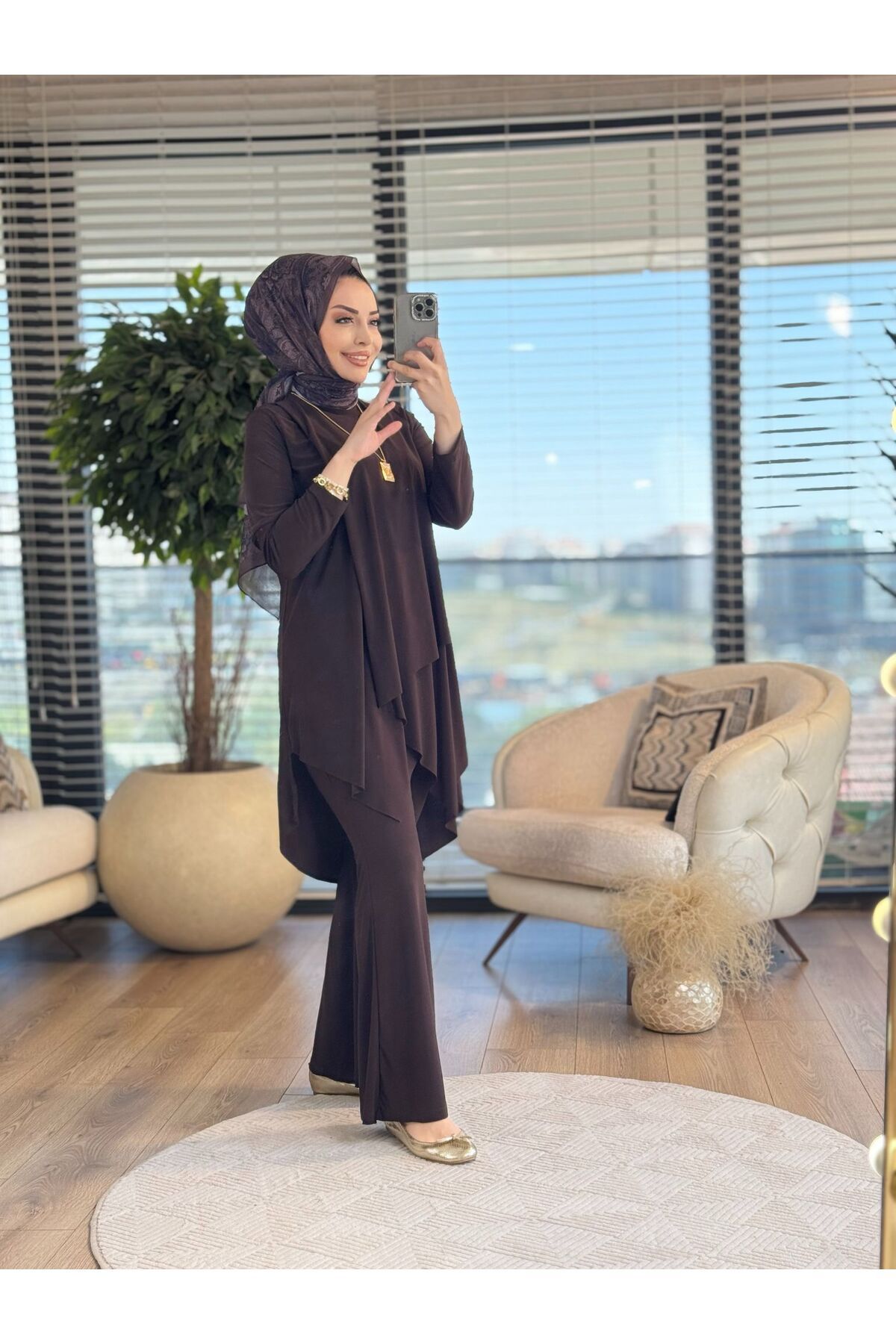 ALANURMODA Asimetrik Kesim Takım