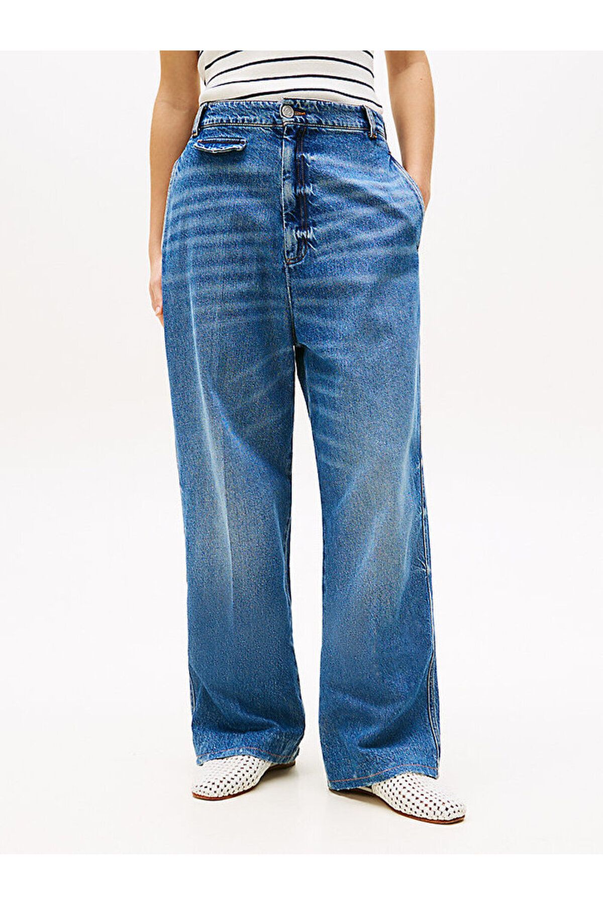 Tommy Hilfiger The Runway Collection Oversized Utility Jeans