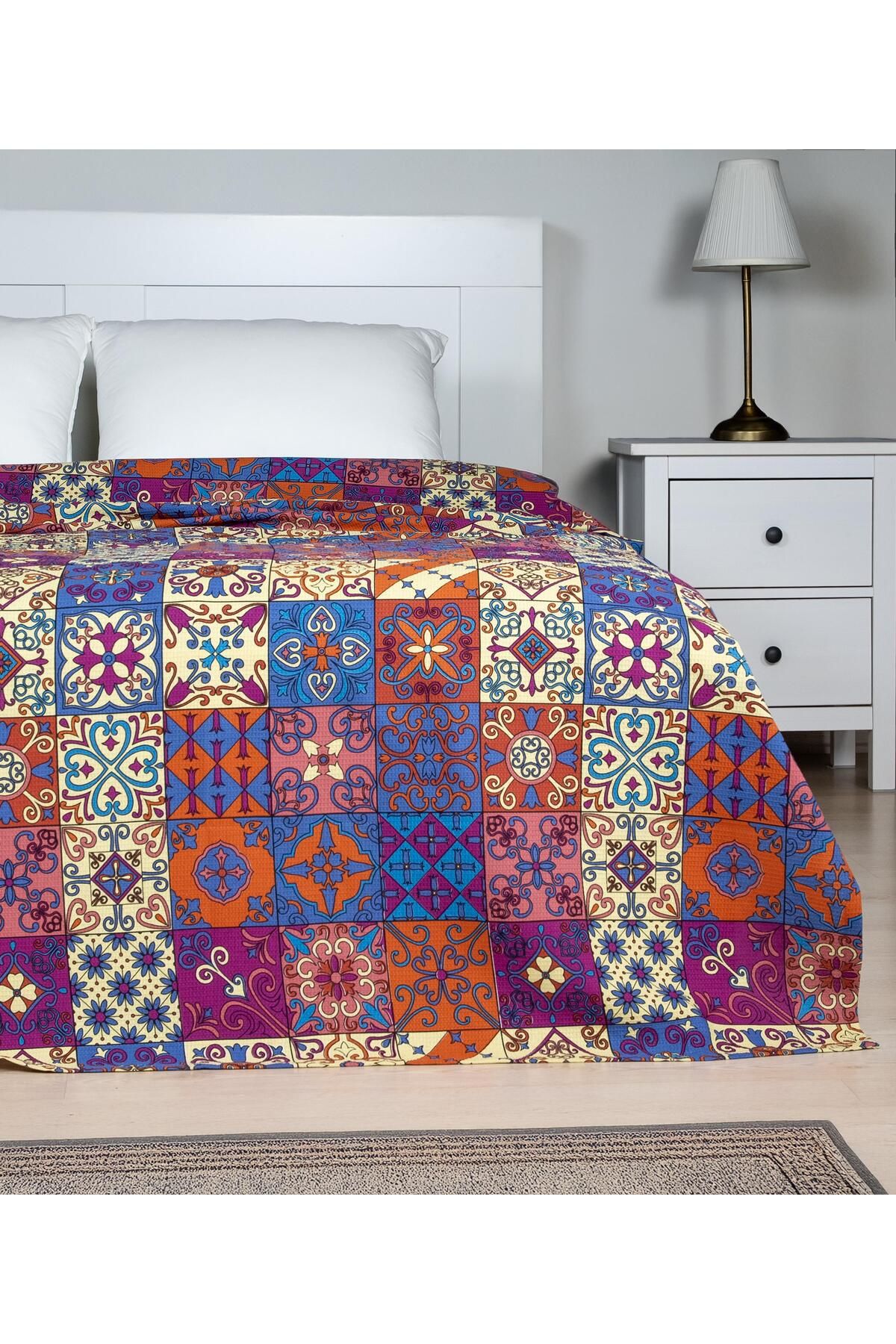 Menderes Home Cotton Collection Tek Kişilik Pike Anadolu