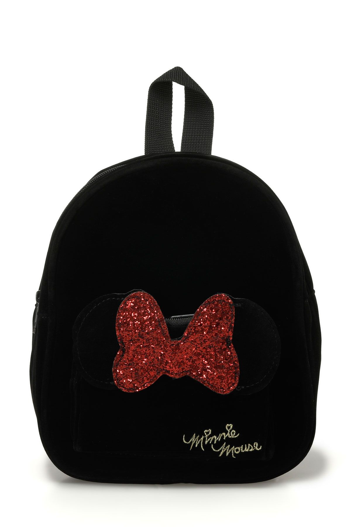 MINNIE VELVET  BPCK 4PR Siyah Kız Çocuk Sırt Çantası