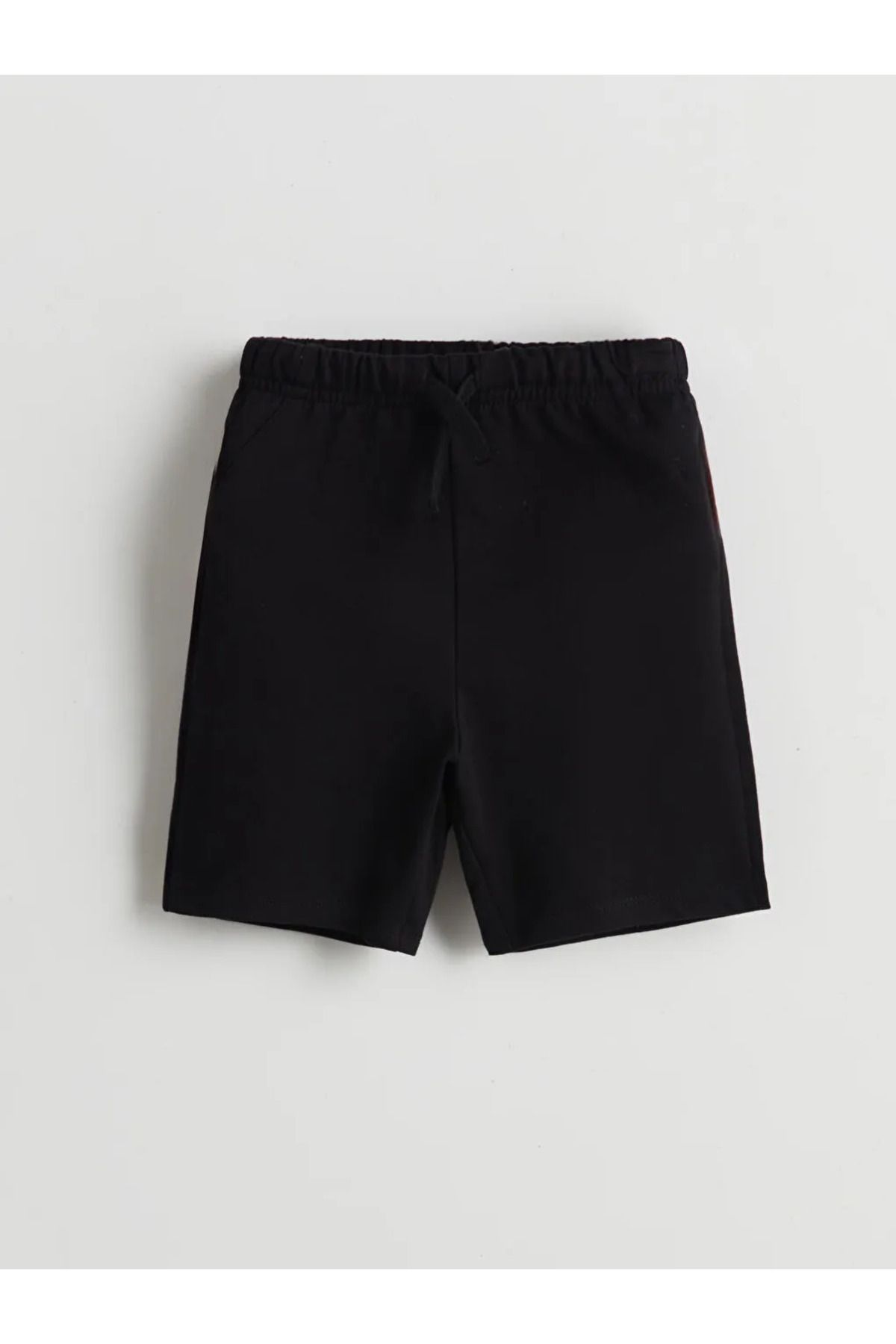 LC Waikiki LCW Kids Siyah Beli Lastikli Basic Erkek Çocuk Şort