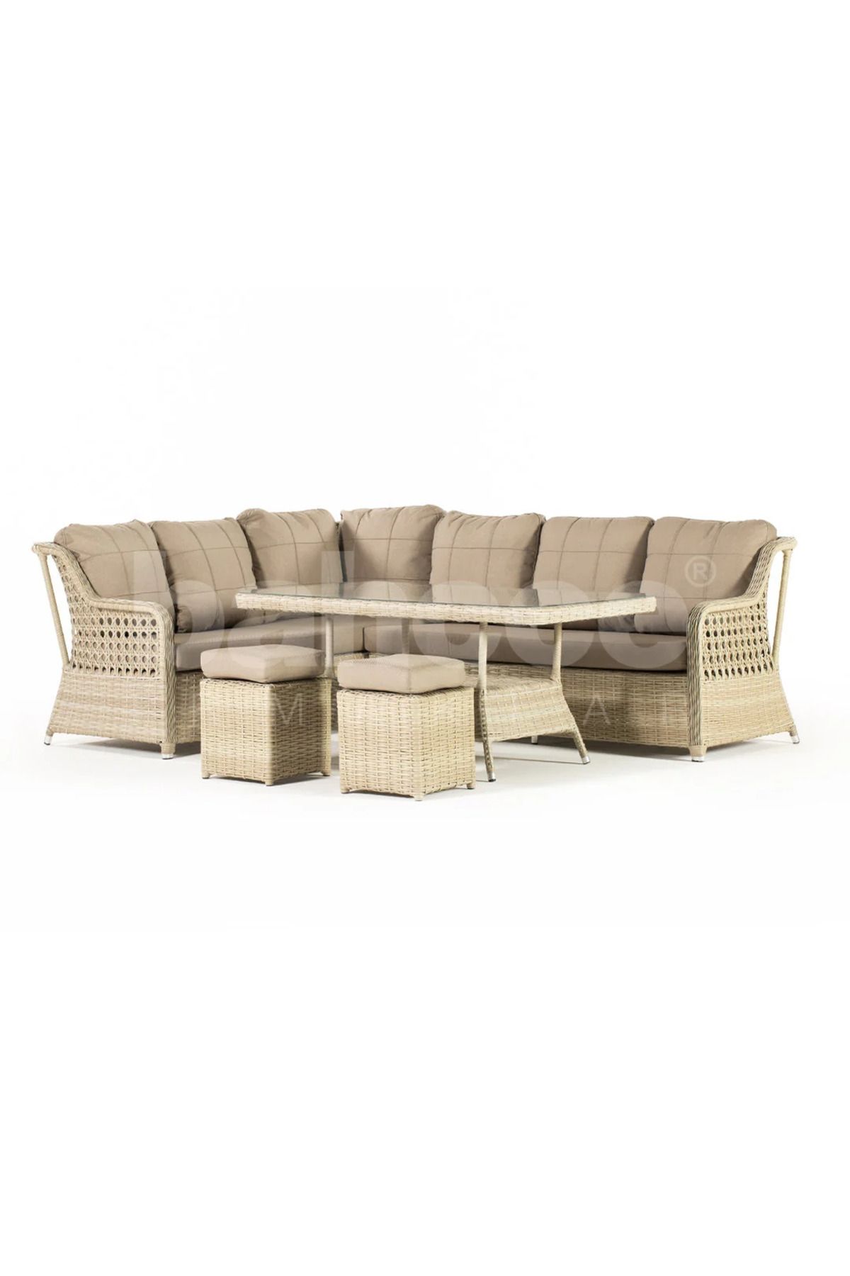 Sunfun Savannah Rattan 4 Parça Oturma Grubu