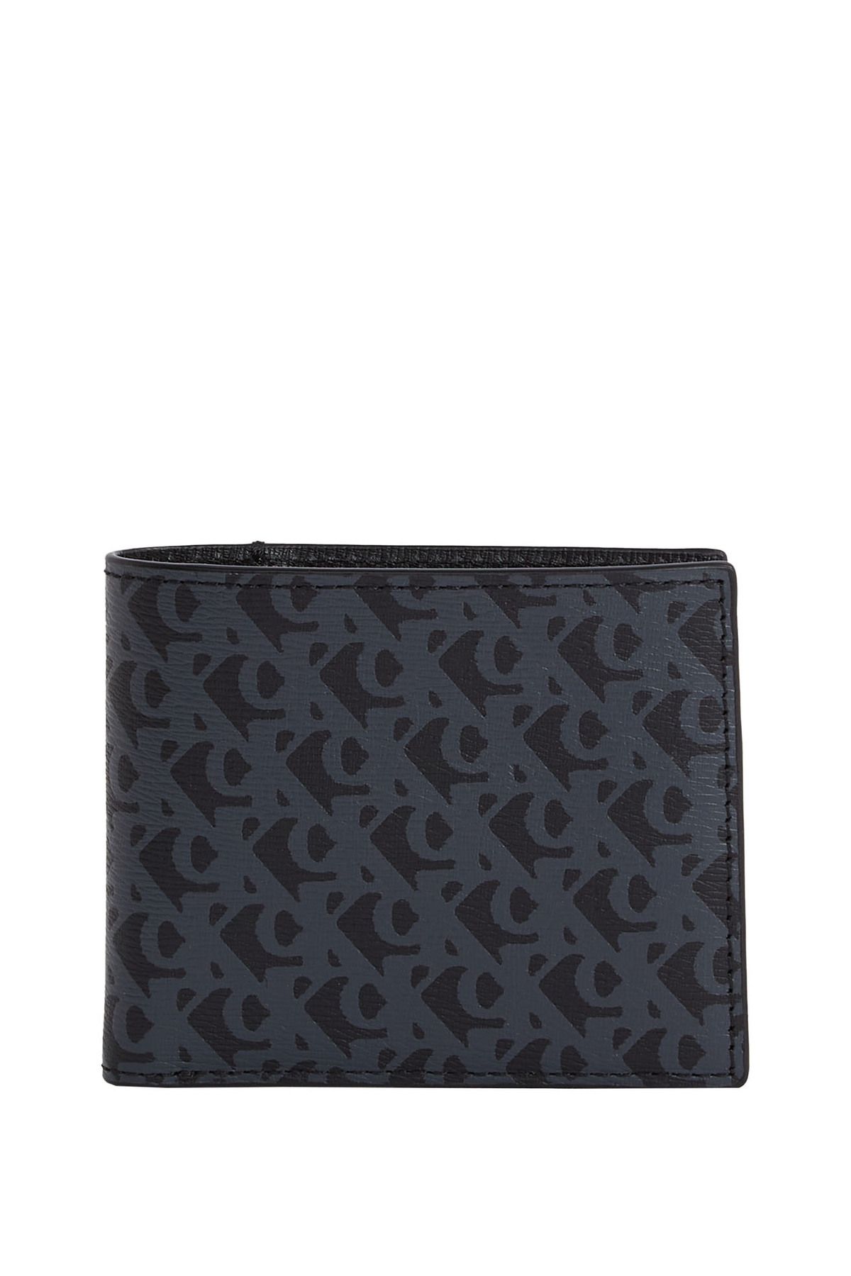 Calvin Klein Siyah Erkek Deri Cüzdan MATTE BILLFOLD W/COIN