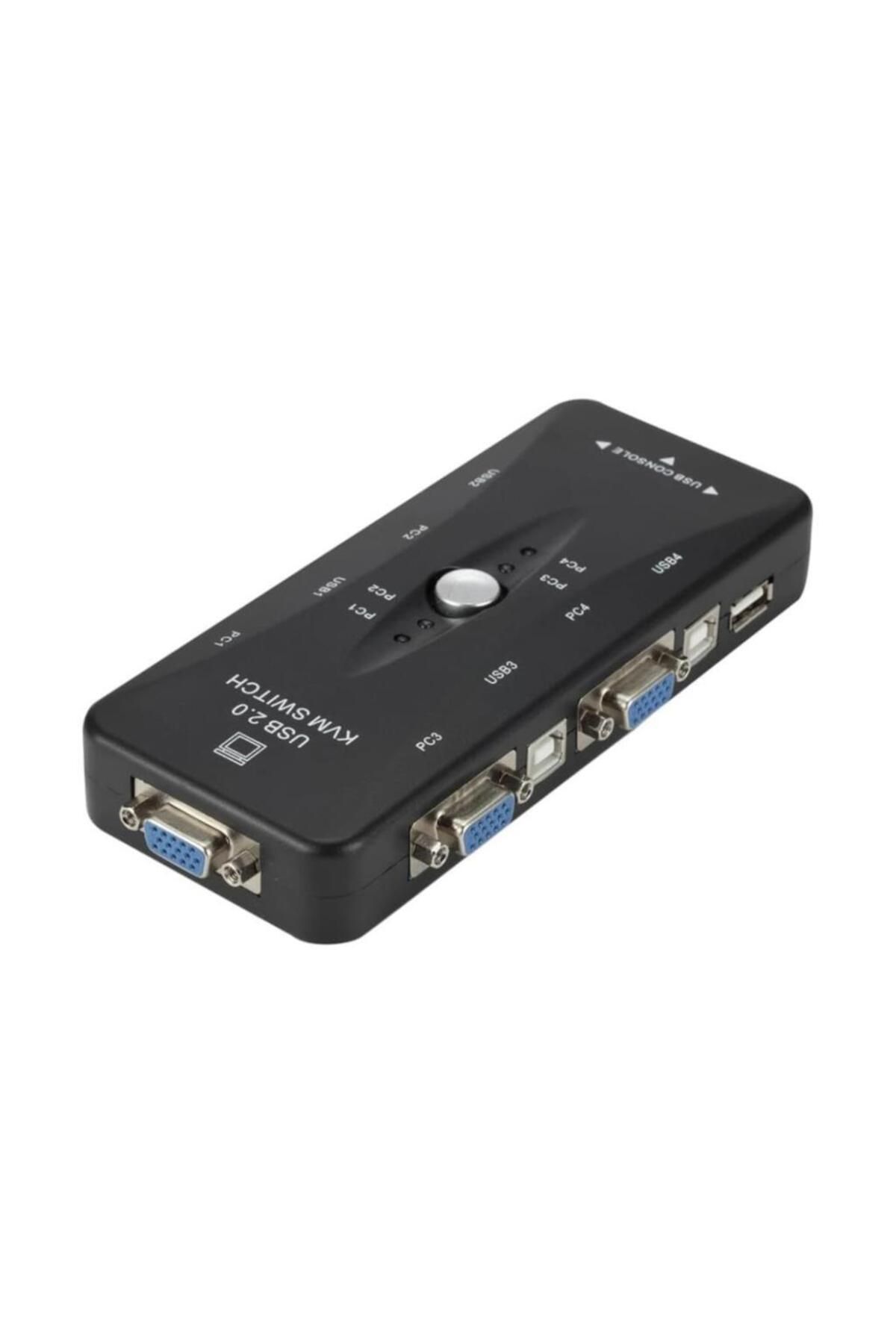 SANEC USB KVM Switch 4 Port Manuel