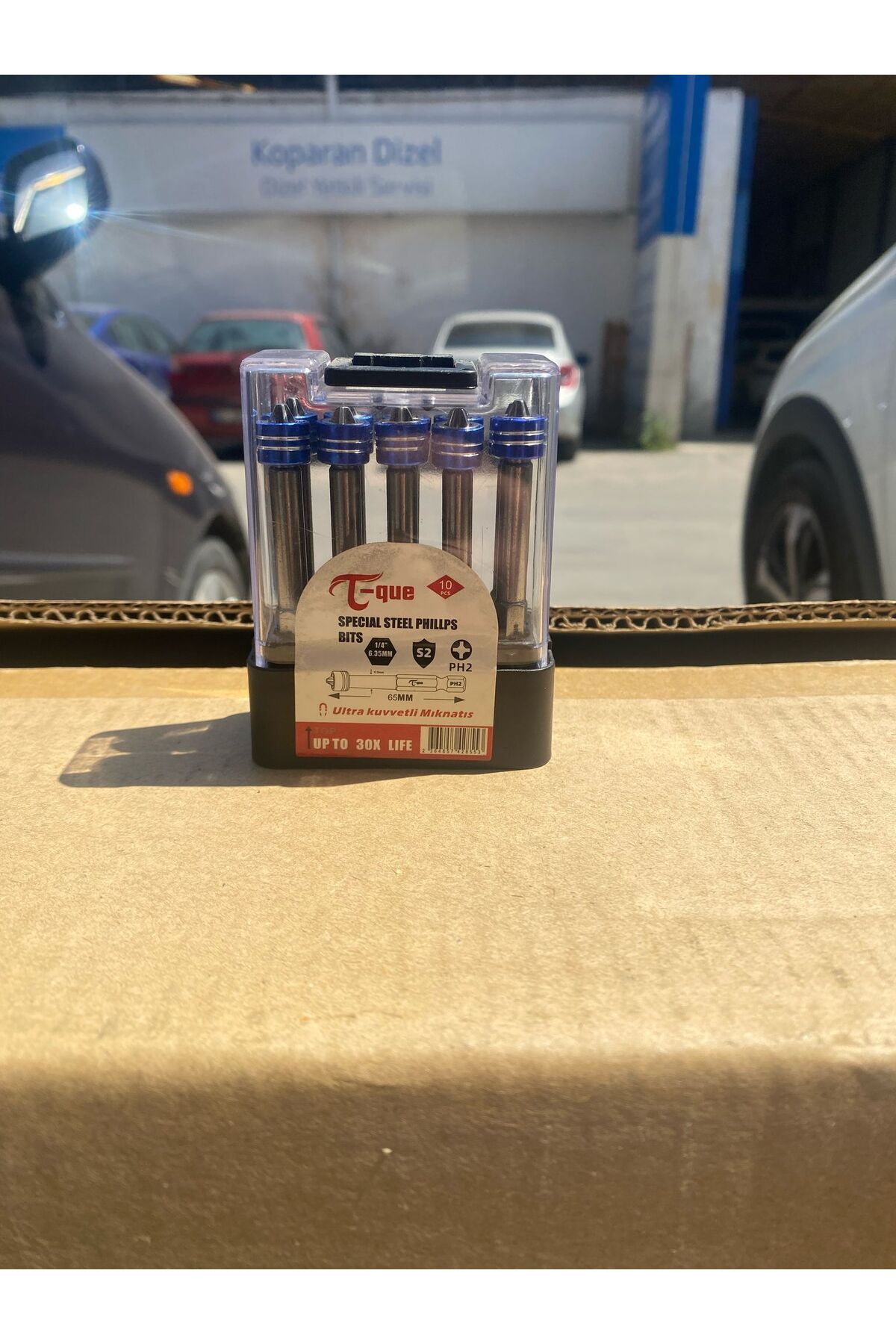 ENASHOP VOSCO Bits Uç Matkap Ucu Tornavida Ucu Vidalama Ucu PZ-50mm ( 1 ADET )