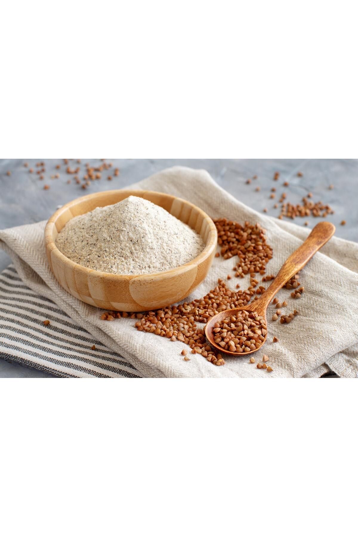 Pharus Glutensiz Yerel Tam Çiğ Karabuğday Unu, Greçka, Ekmeklik Un 1 Kg