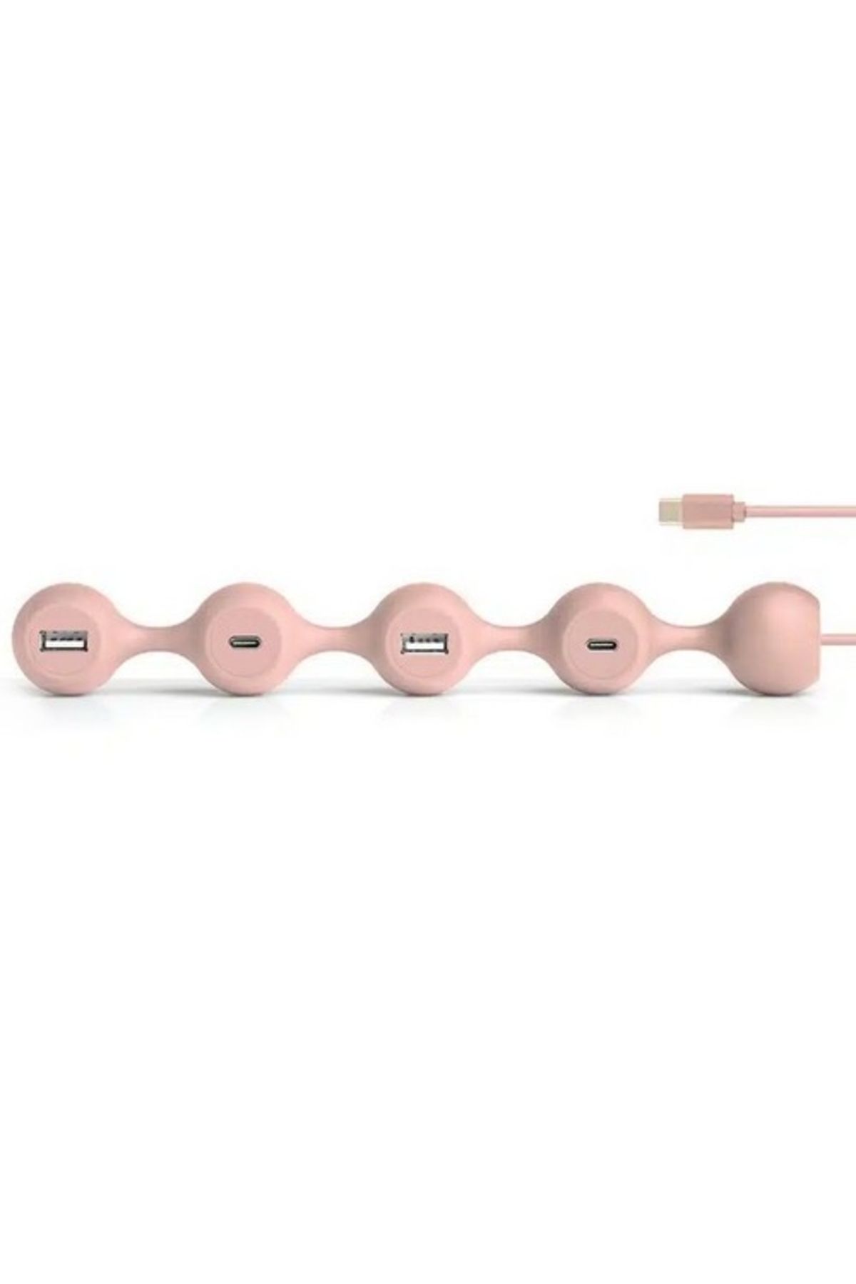 Lexon Peas Hub C Usb Çoğaltıcı Pembe