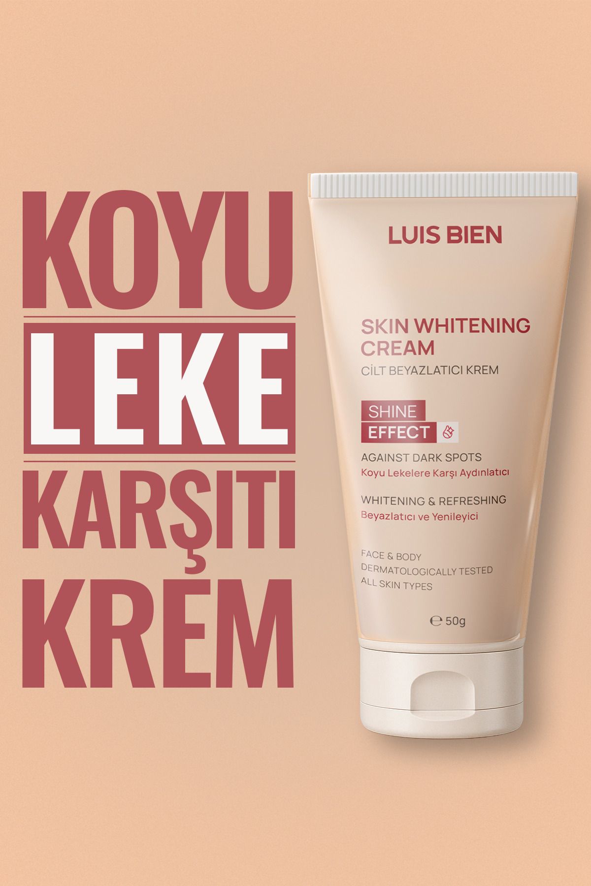 Luis Bien Cilt Beyazlatıcı Krem | Leke ve Renk Eşitsizliği Karşıtı | Aydınlatıcı & Nemlendirici Bakım