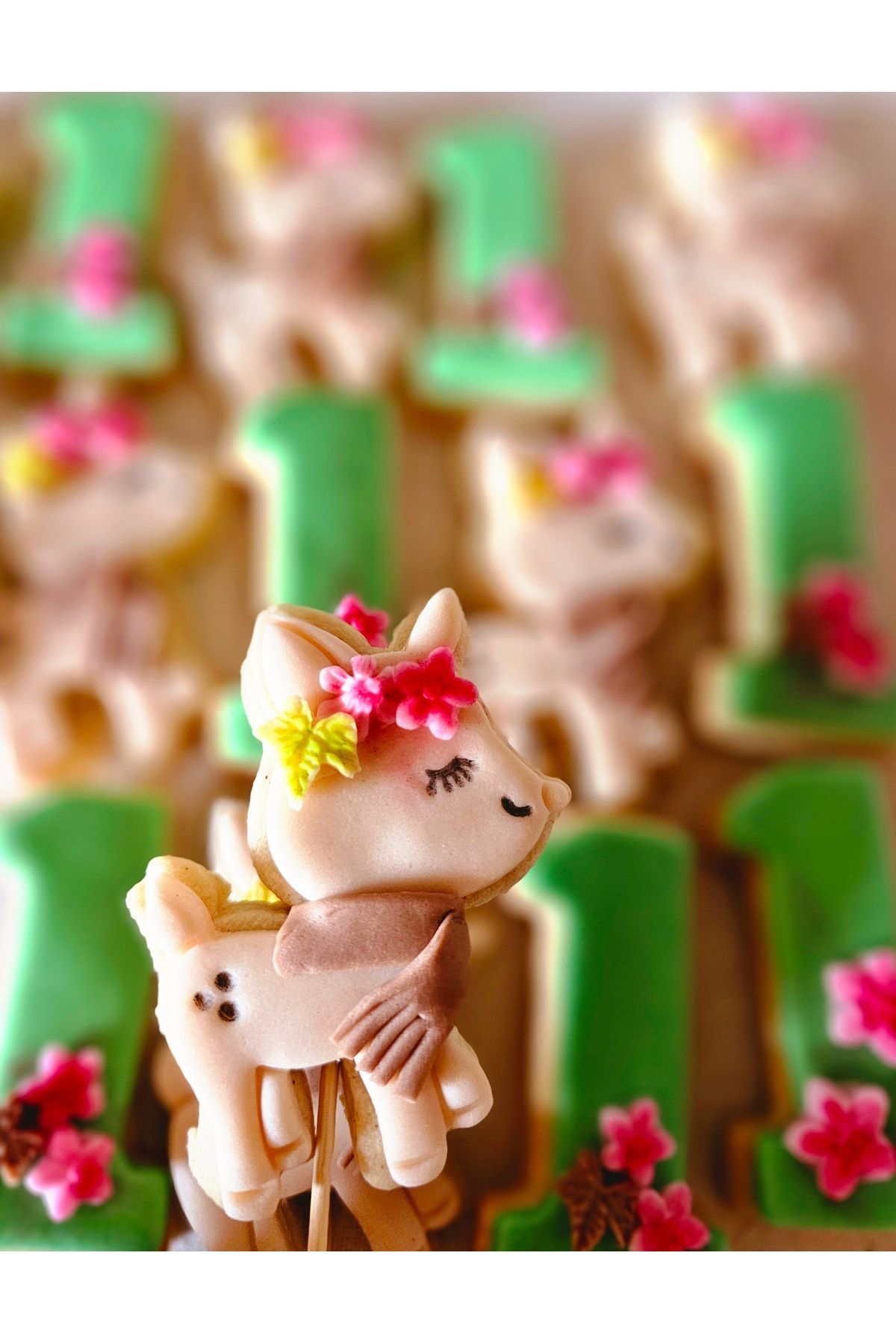 Mimosa Bakery Ceylan ve 1,2,3... Yaş Kurabiyesi Şeker Hamurlu Butik Kurabiye-20 Adet