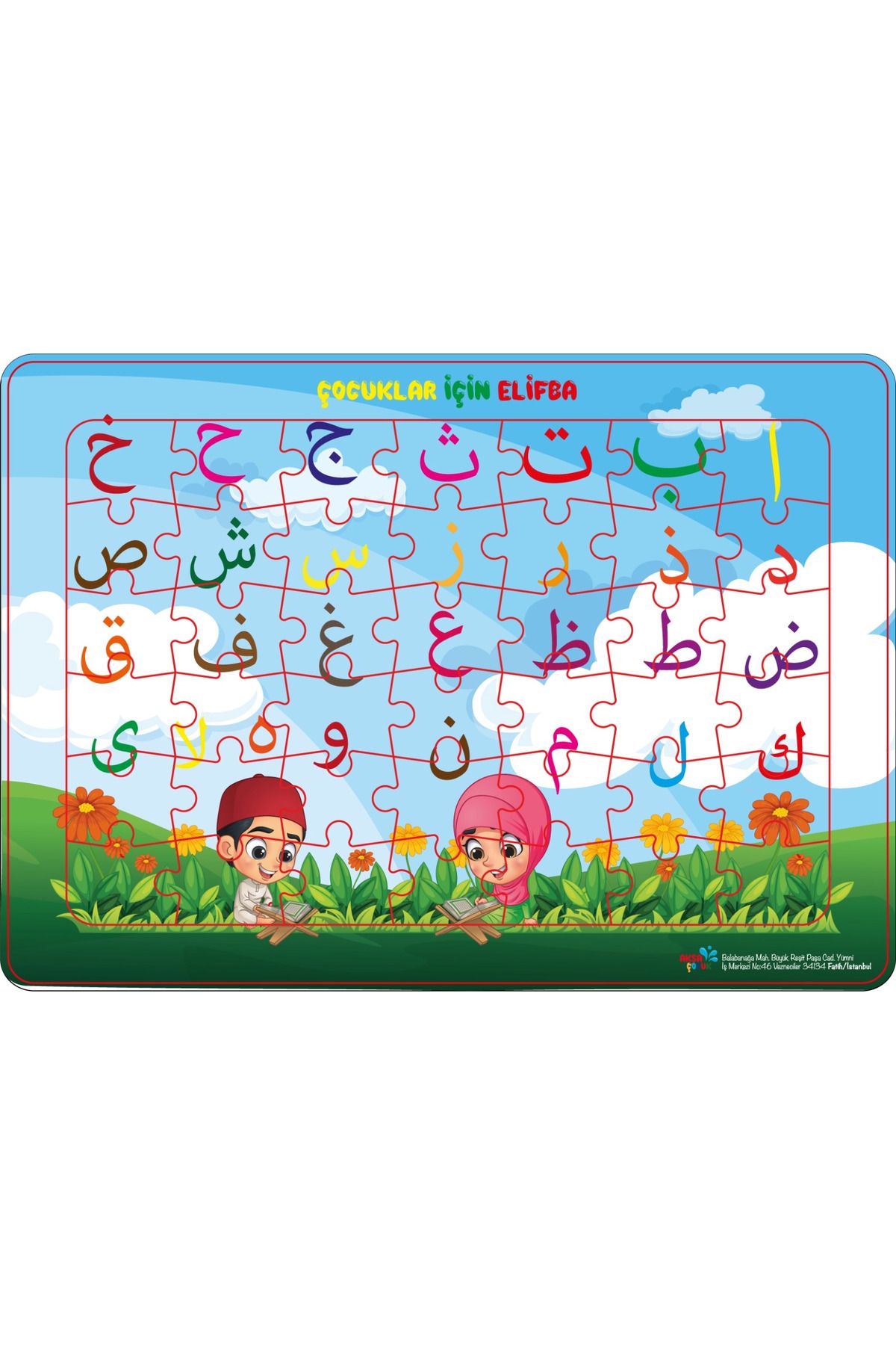 Aksa ELİFBA YAPBOZU
