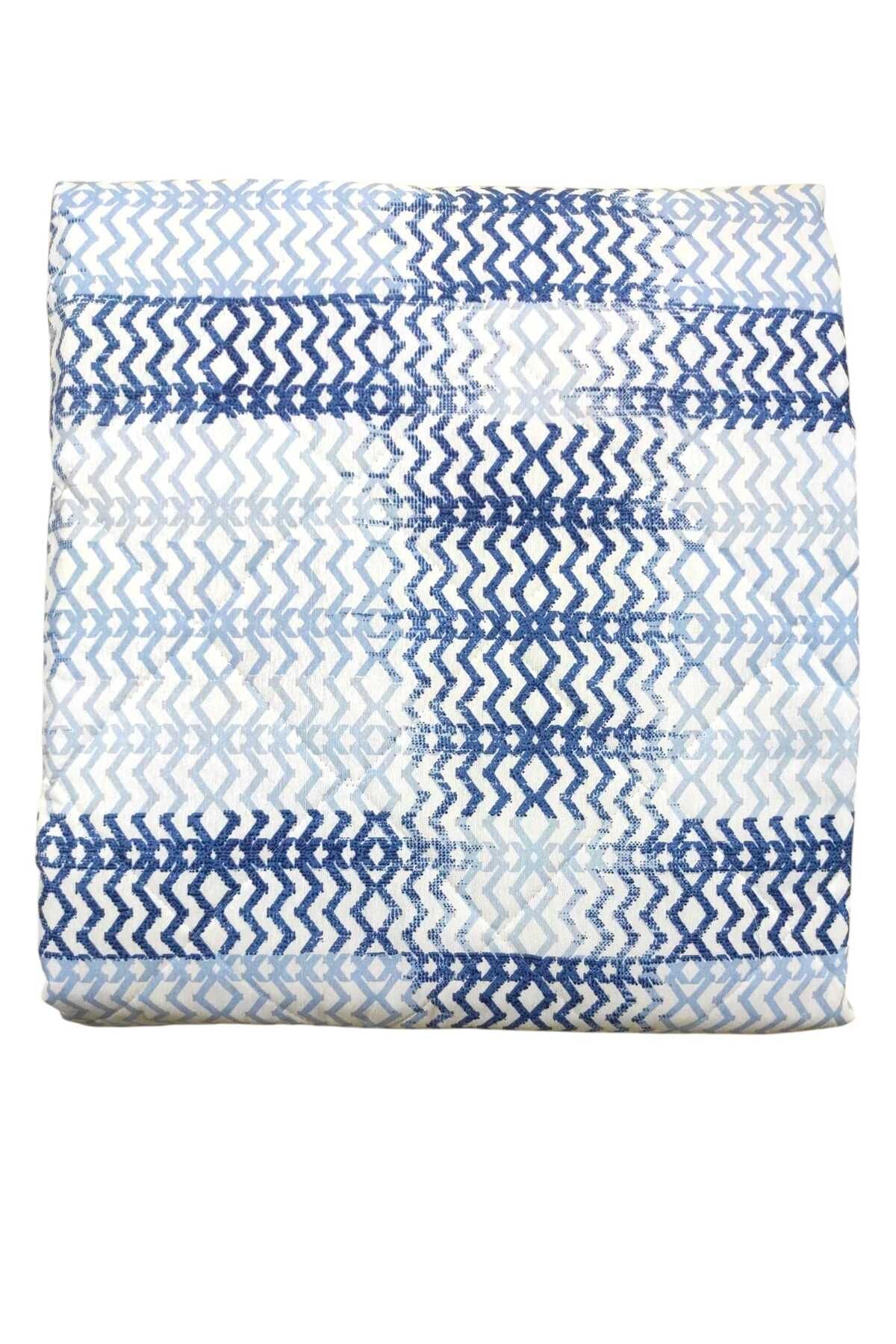 MORRİVAL TEK KİŞİLİK KAPİTONELİ ÇİFT TARAFLI ÇOK AMAÇLI YATAK ÖRTÜSÜ PİKE , 155 X 230 PAMUKLU