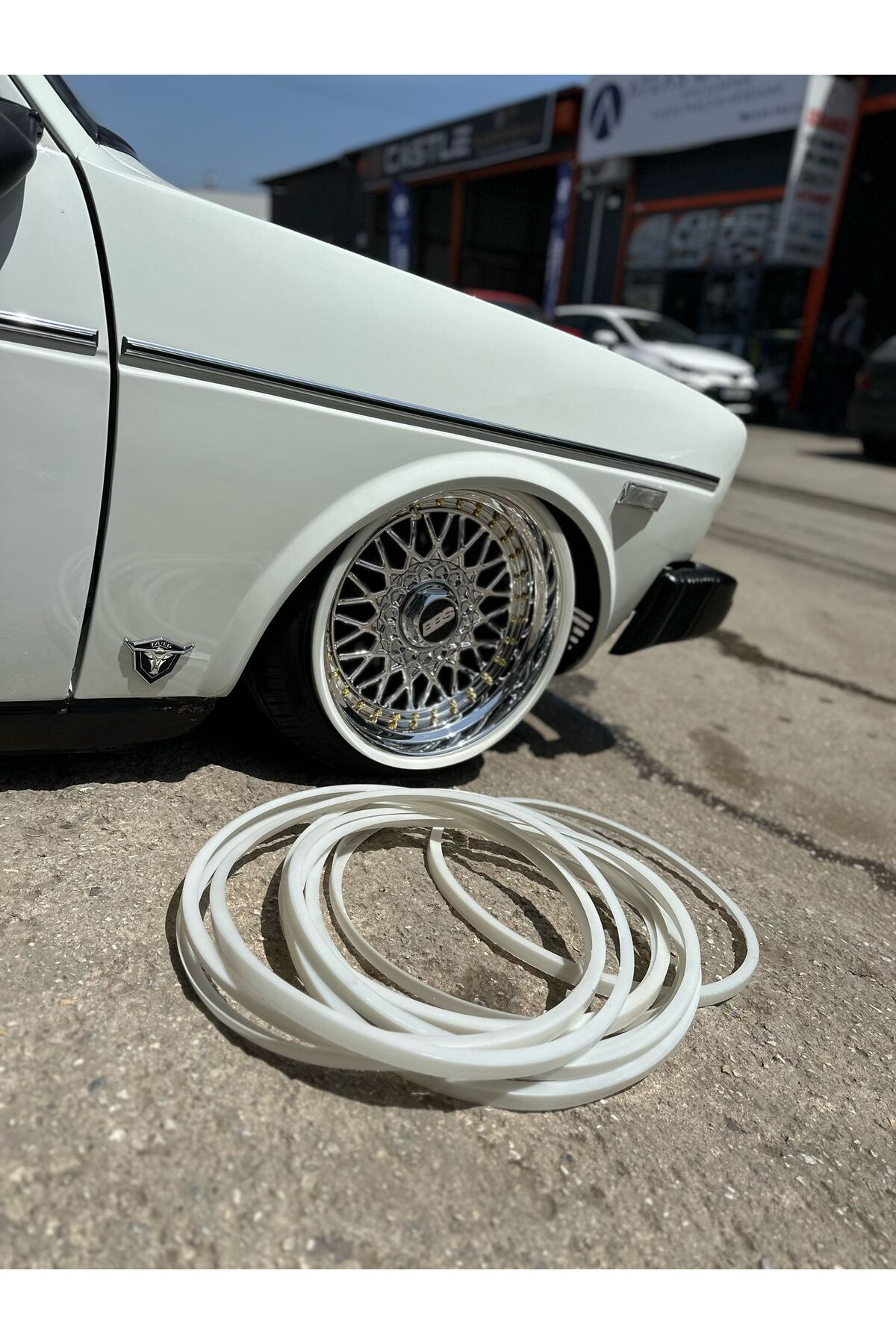 Pro Boss Car Jant koruma çemberi 16 inç 4 adet bbs-ssr tipi jantlara uyumlu