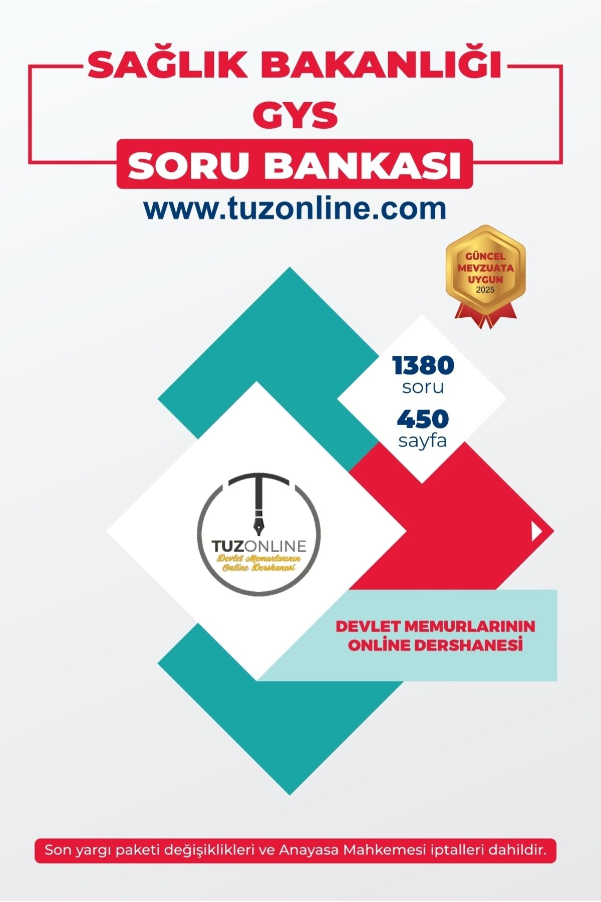 Tuzonline Sağlık Bakanlığı Personeli GYS Soru Bankası