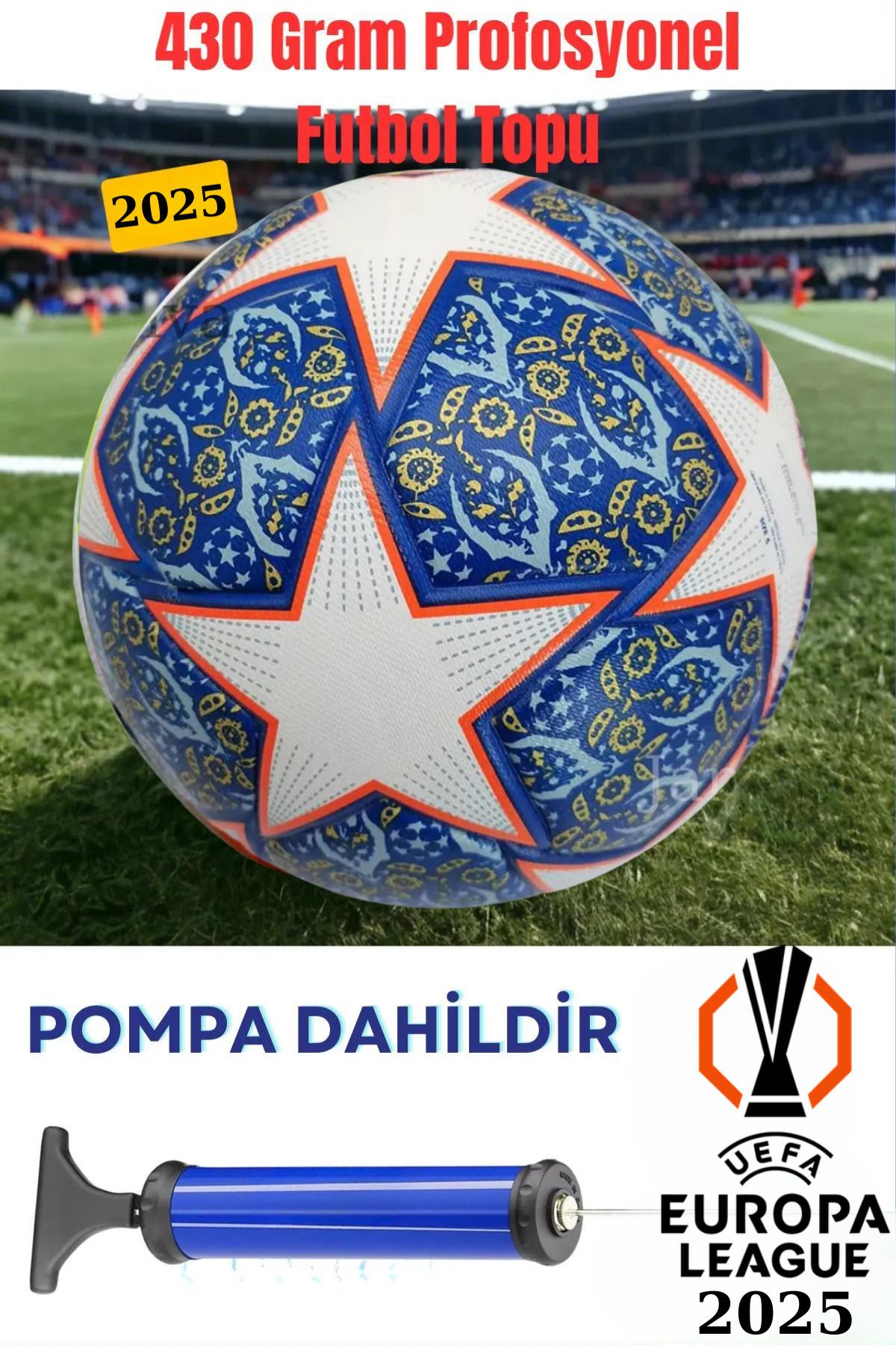 Janva Futbol Topu Dünya Kupası Özel Tasarım. 1.kalite Profosyonel Top Halı Saha Çim Saha Sporcu (420 Gram)