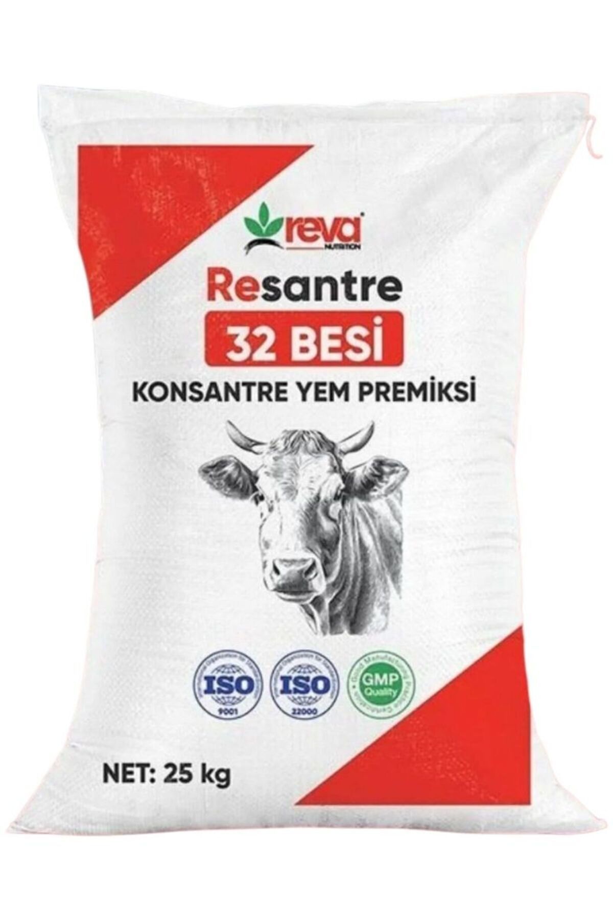 REVA Resantre Besi 32 Tamamlayıcı Konsantre Premiks-Yem 25 Kg