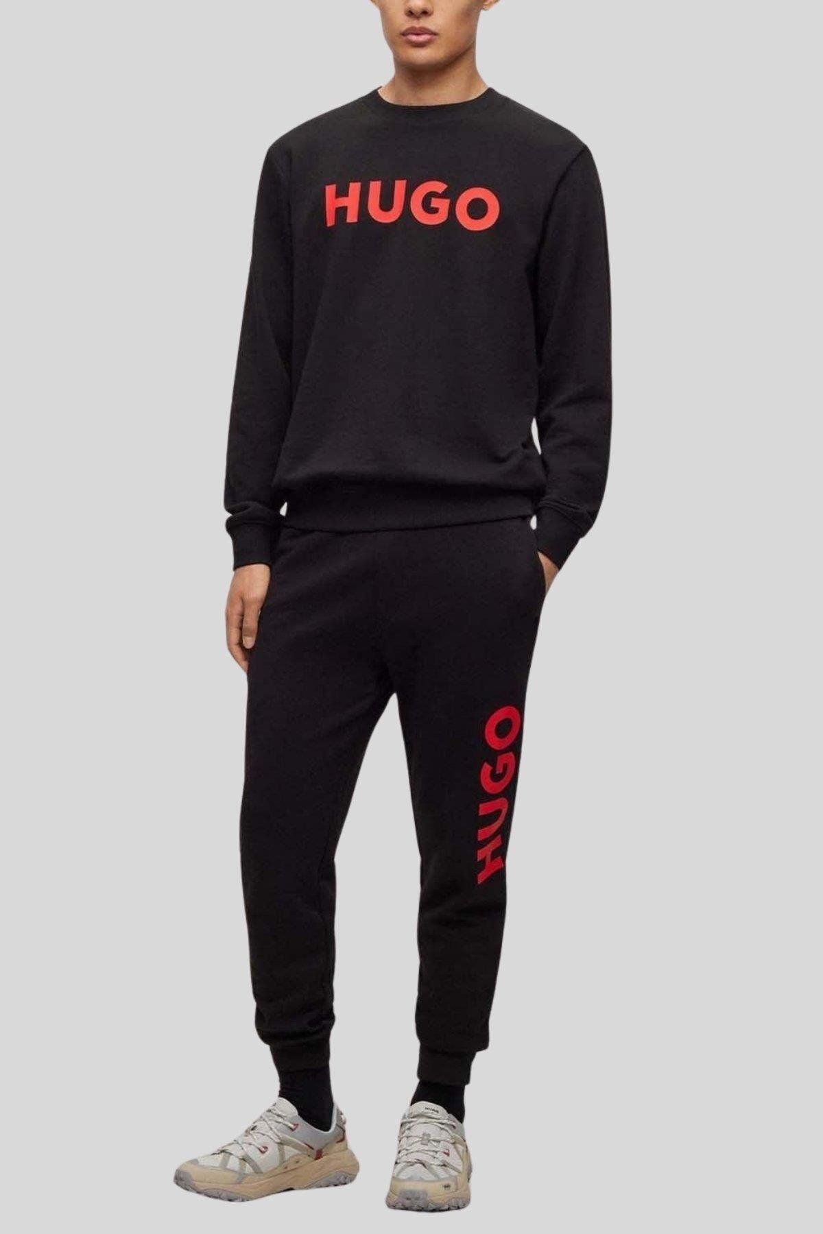 HUGO Regular Fit Erkek Pantolon Siyah