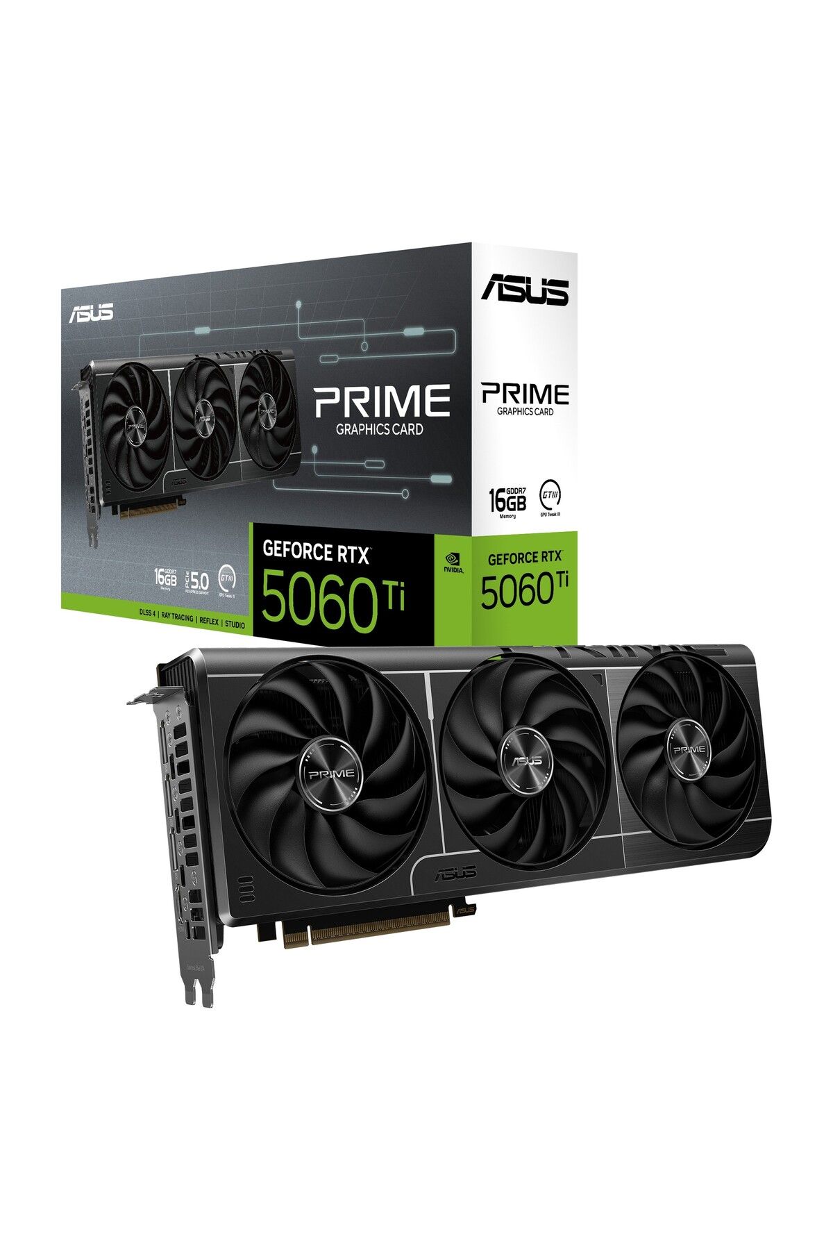 ASUS Prime GeForce RTX 5060 Ti 16GB GDDR7 128Bit HDMI/DP Ekran Kartı